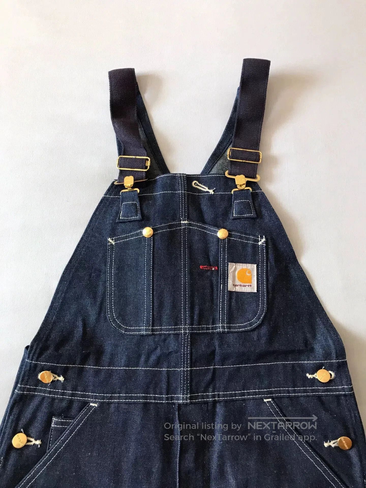Carhartt Carhartt R08 Denim Overalls W32L30. Size US 32 / EU 48 - 1 Thumbnail