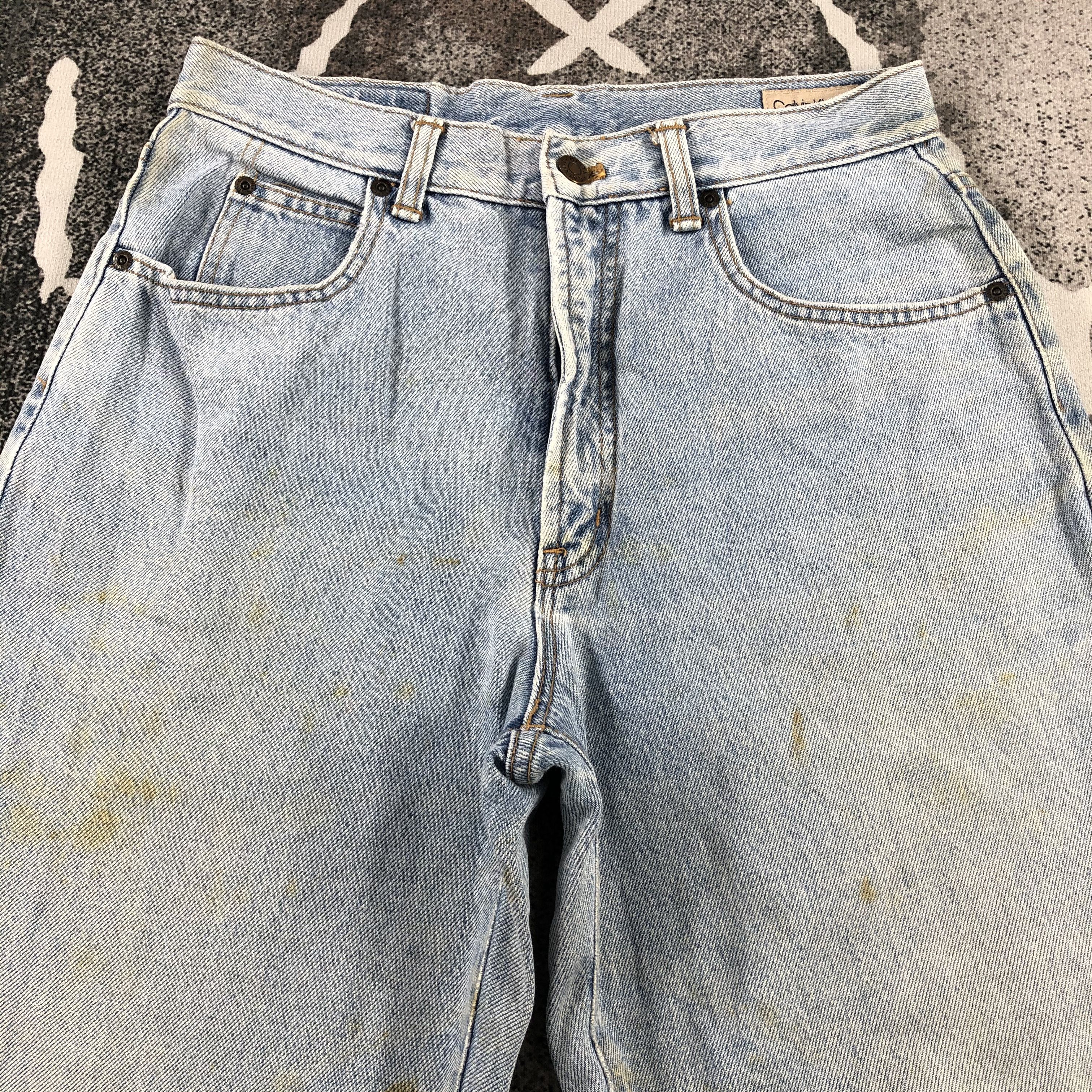 Calvin Klein Vintage Calvin Klein Jeans Medium Wash Denim KJ755 Size US 30 / EU 46 - 3 Thumbnail