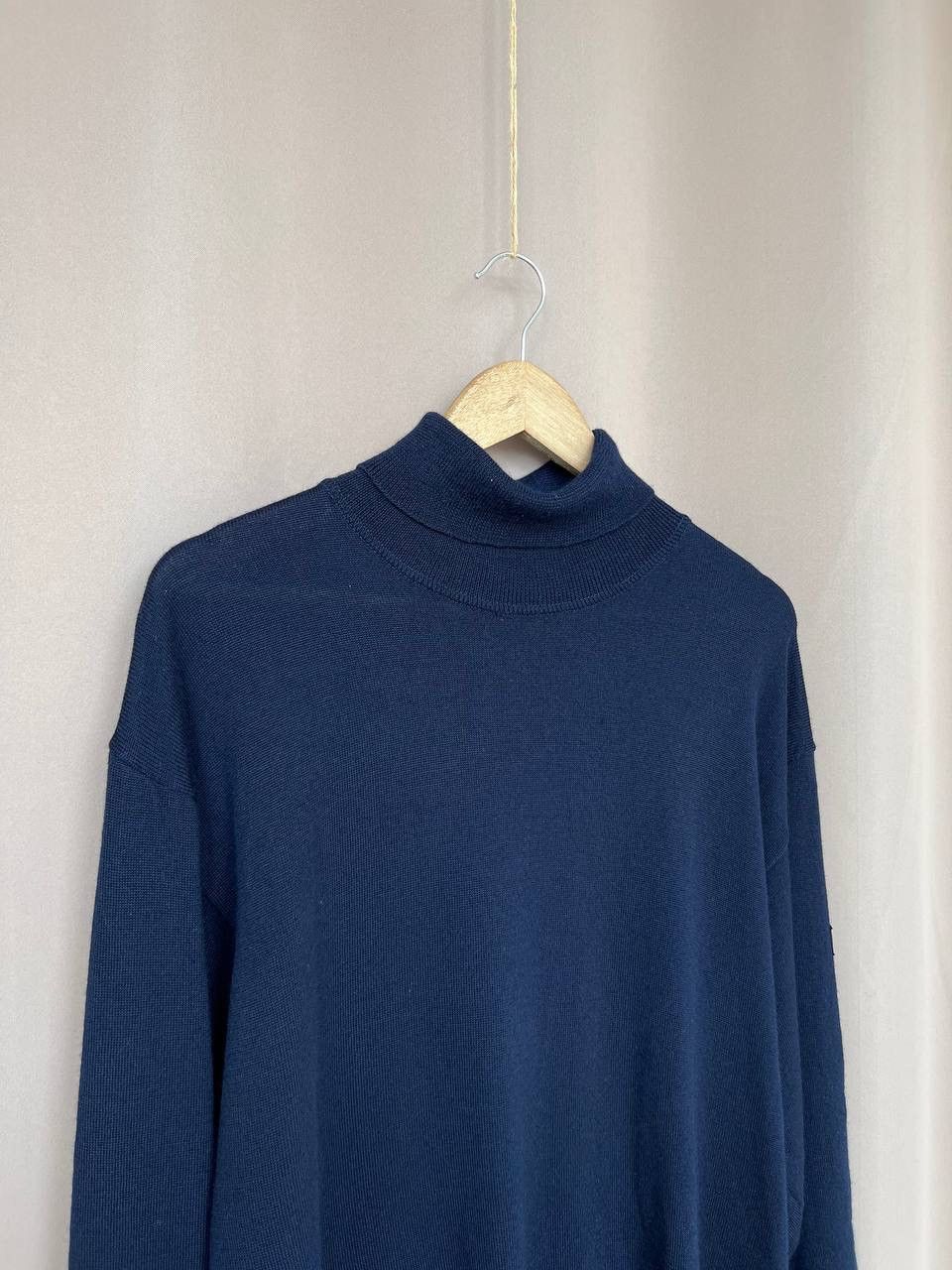 Burberry Burberrys Wool Turtleneck Sweater Mens Size 52 M/L Knit Size US L / EU 52-54 / 3 - 3 Thumbnail