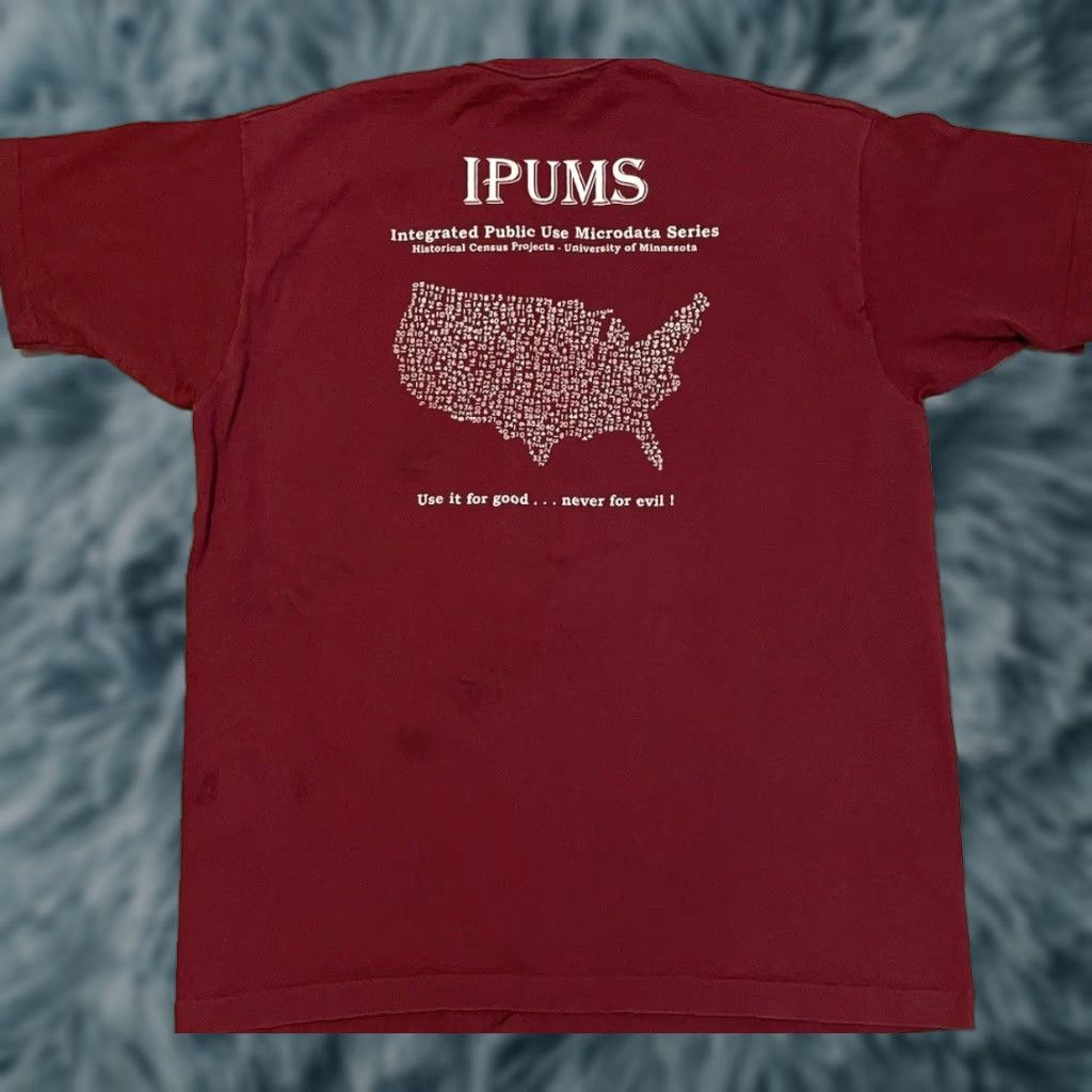 Apple VINTAGE IPUMS Faded Distress Shirt XL Mens Crew Neck Short Sleeve Cotton Blue 90s 80s Retro Grunge Tech Electronics Funny Size US XL / EU 56 / 4 - 1 Thumbnail