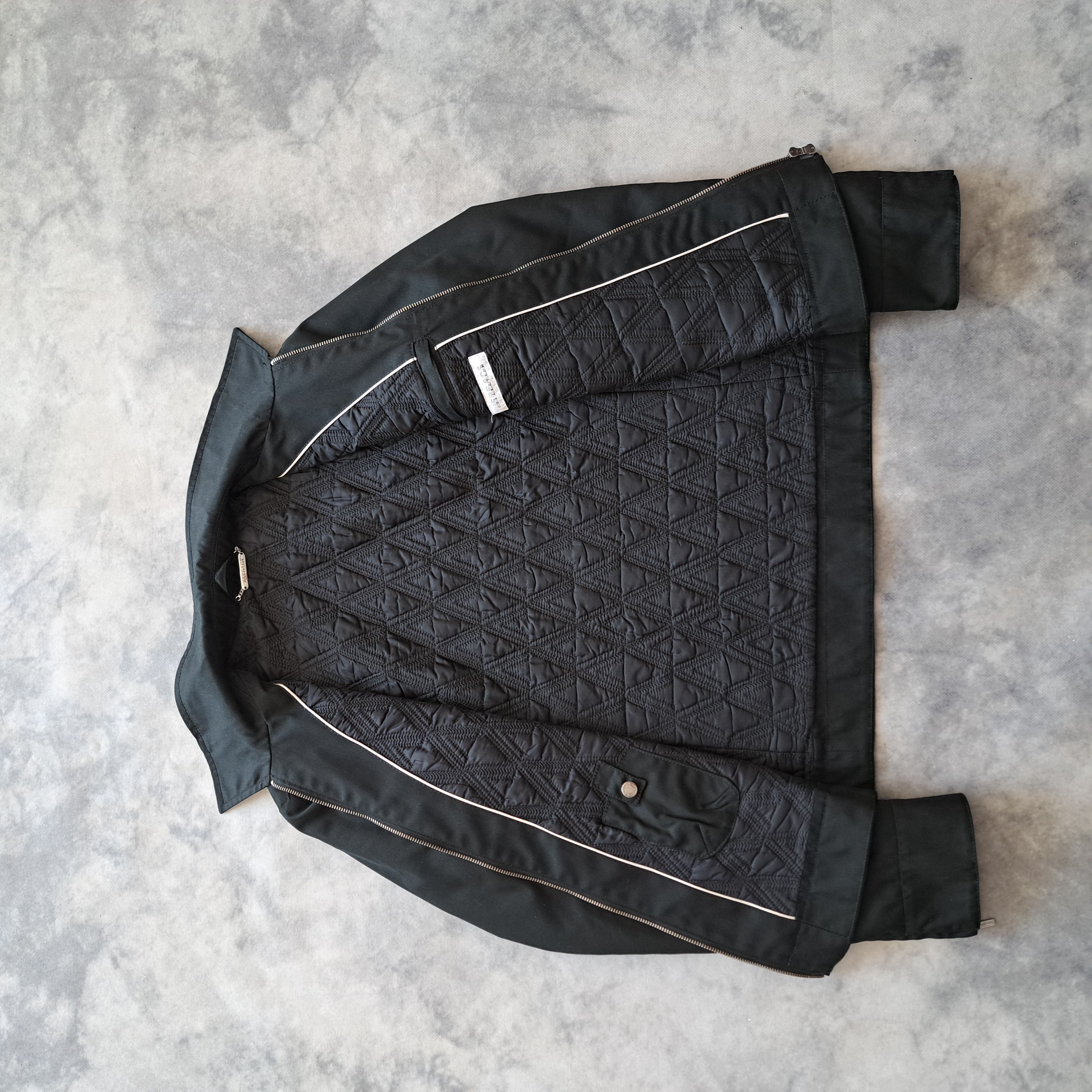 Other Versace Black Work Jacket Boxy Fit Archive Designer Size US L / EU 52-54 / 3 - 5 Thumbnail