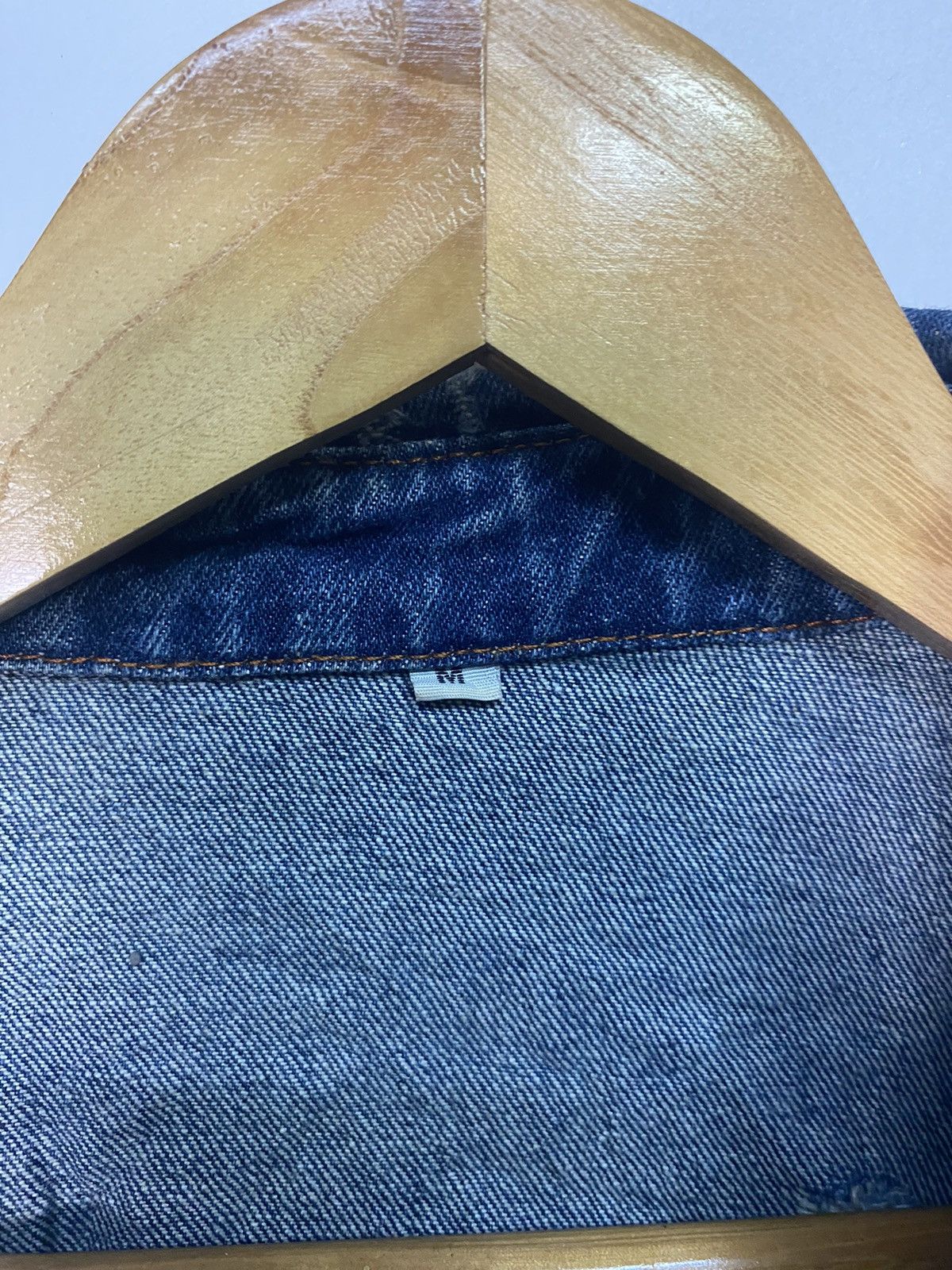 Japanese Brand Japanese Button up Denim Jean Shirt Women Fashion Distressed Size M / US 6-8 / IT 42-44 - 14 Thumbnail