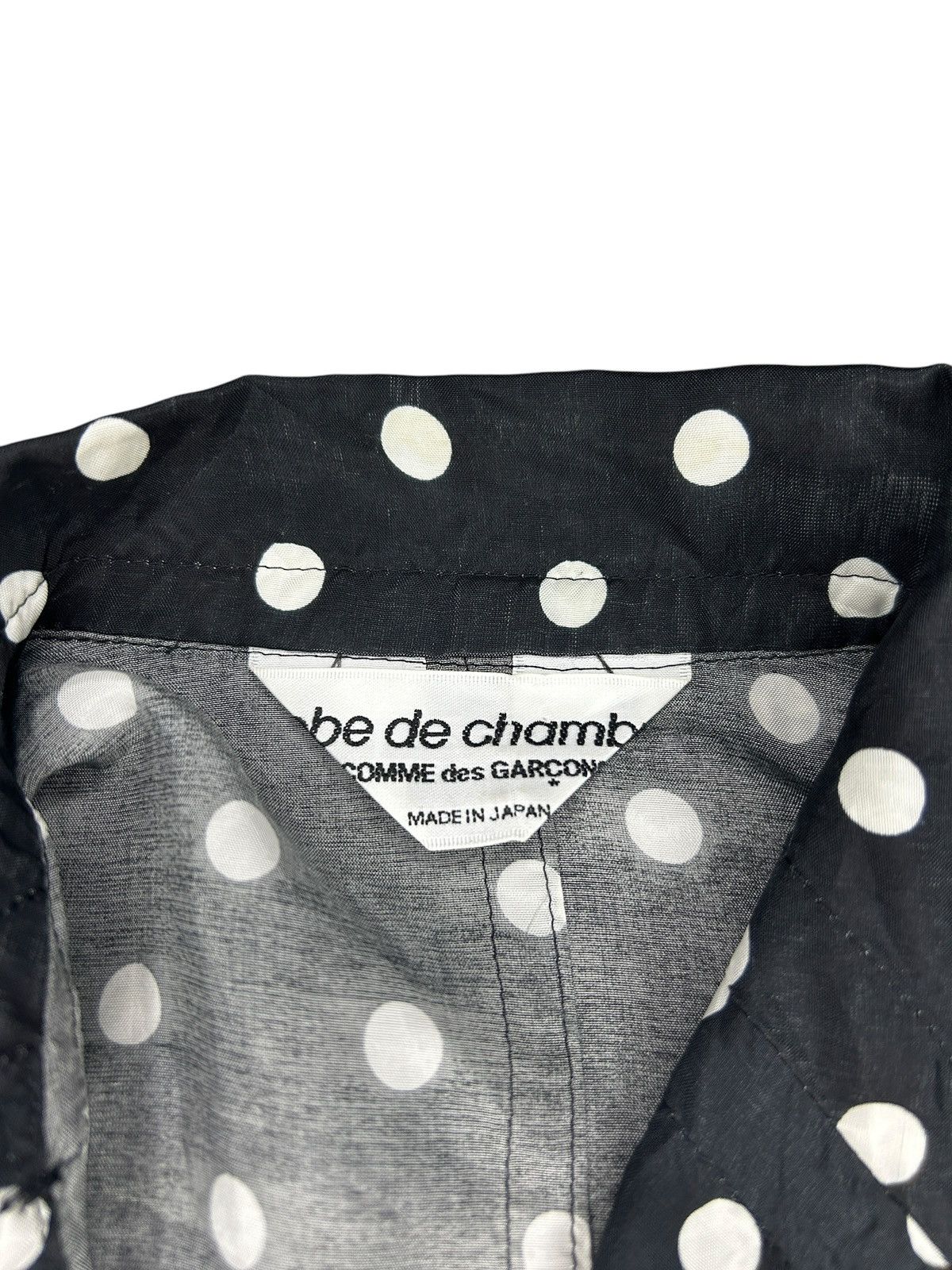 Comme des Garcons F/W 01 Ruffled Polka Dot Blazer Size M / US 6-8 / IT 42-44 - 4 Thumbnail