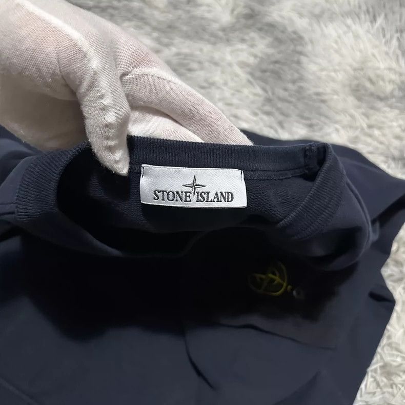 Stone Island Stone Island Nylon Pocket Crew Sweatshirt -2506 Size US XXL / EU 58 / 5 - 7 Thumbnail
