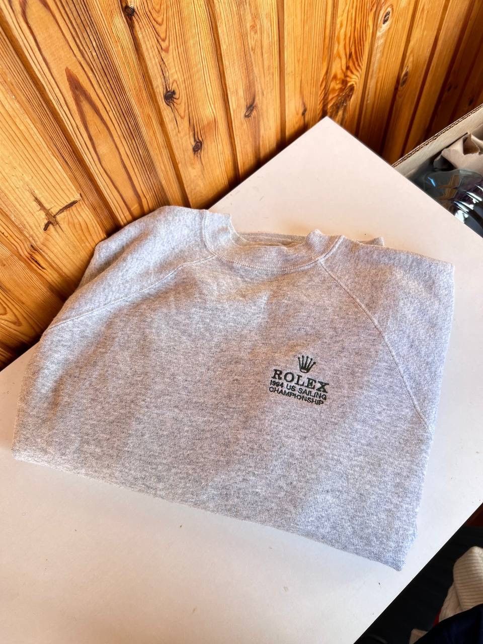 Vintage VERY RARE ROLEX USA SAILING CHAMPIONSHIP TEAM 94 sweatshirt Size US M / EU 48-50 / 2 - 2 Thumbnail