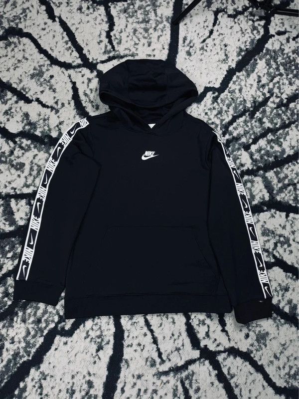 Nike Nike center logo hoodie black white XS Size XS / US 0-2 / IT 36-38 - 1 Thumbnail