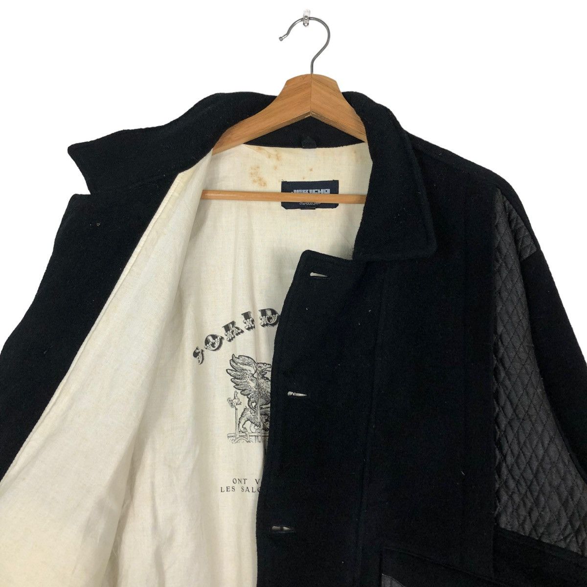 Hysteric Glamour 🔥PARACHUTE BIKER BODNAGE BOMBER JACKET JERICHO BIG LOGO Size US M / EU 48-50 / 2 - 12 Thumbnail