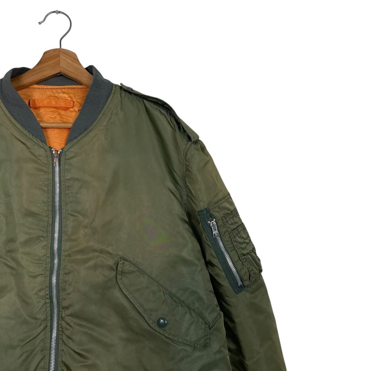 Alpha Industries Vintage 70S Alpha Industries USAF L-2B Flight Jacket Size US L / EU 52-54 / 3 - 5 Thumbnail