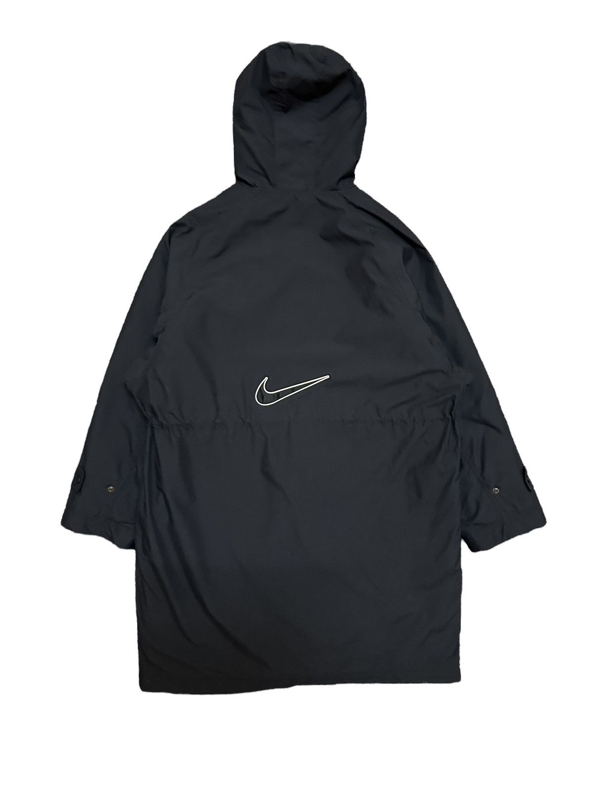 vintage 90s nike swoosh parka jacket winter