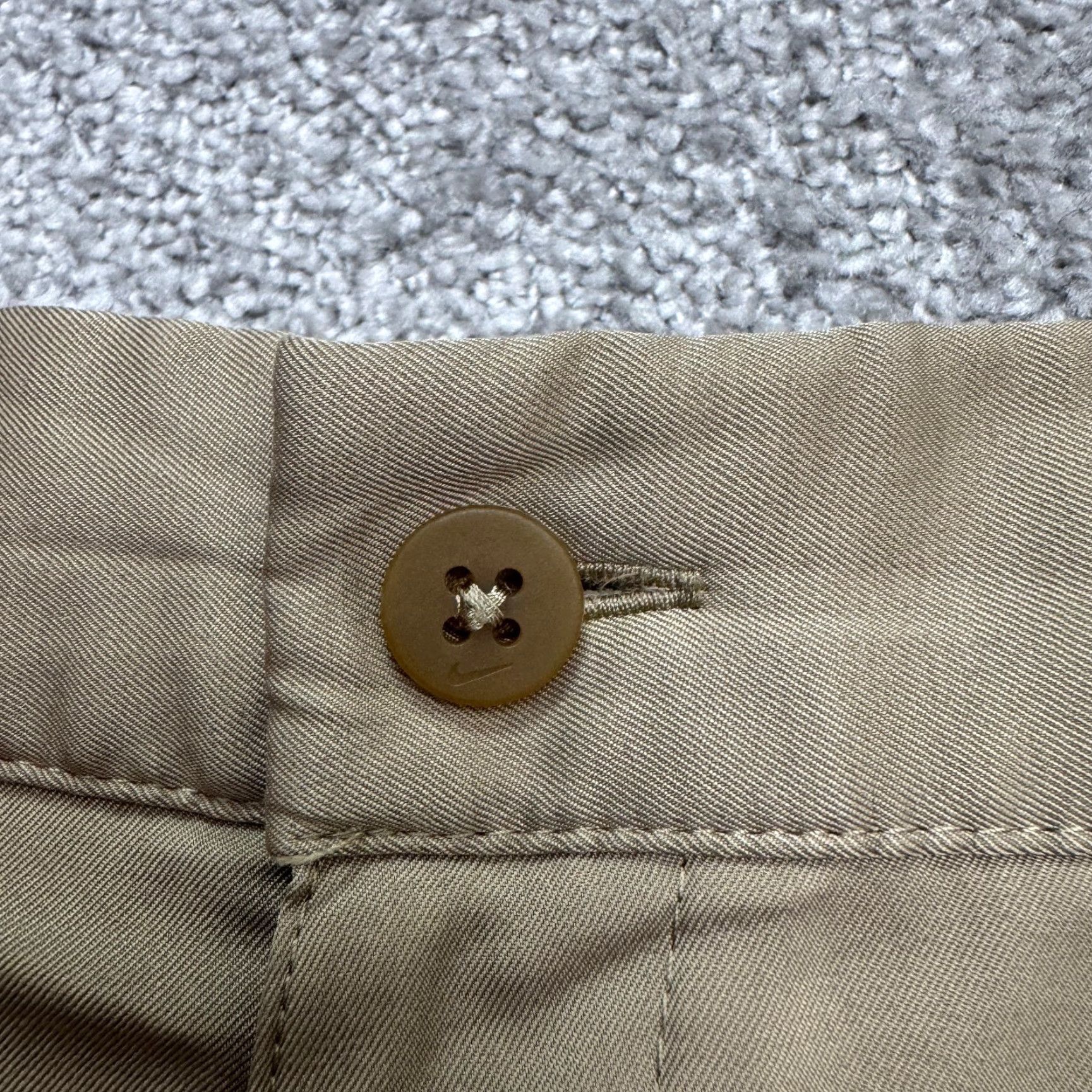 Nike Nike Dri-Fit Golf Performance Chino Shorts Mens 40 Khaki Brown Casual Preppy Tech Size US 40 / EU 56 - 3 Thumbnail