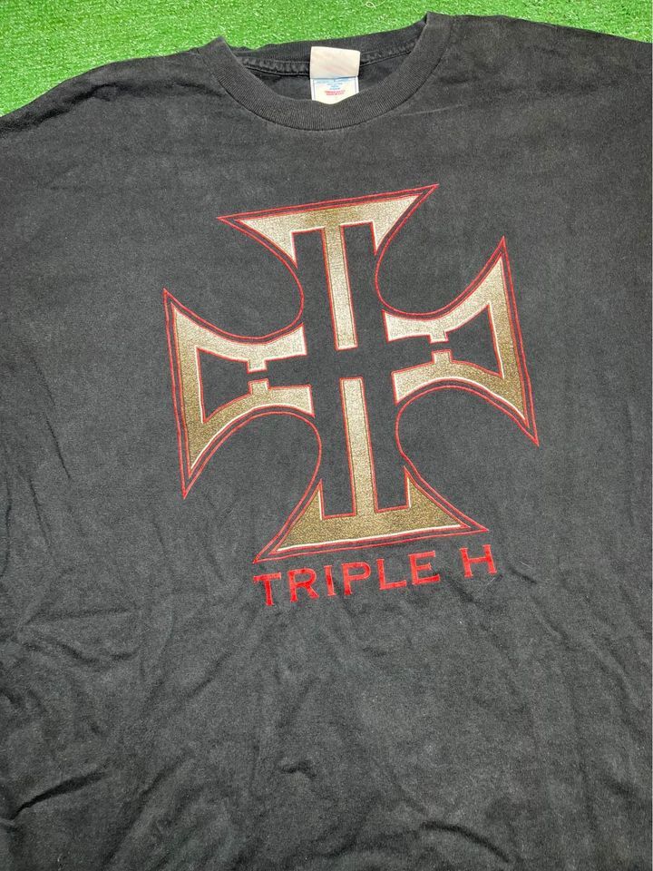 Other Vintage Triple H T-shirt Size 2XL Size US XXL / EU 58 / 5 - 2 Thumbnail