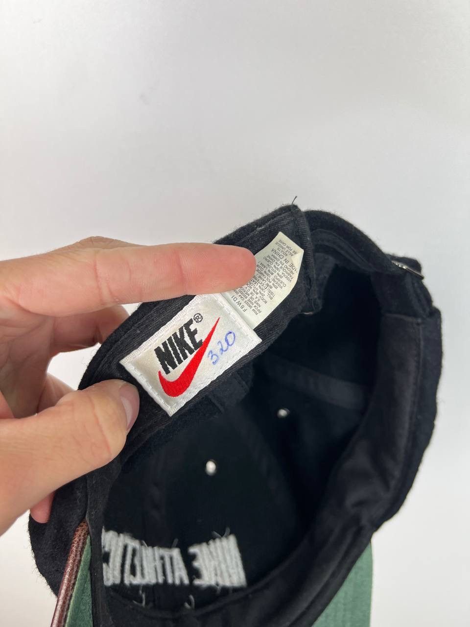 Vintage Nike Athletics 90s leather cap one size Size ONE SIZE - 5 Thumbnail