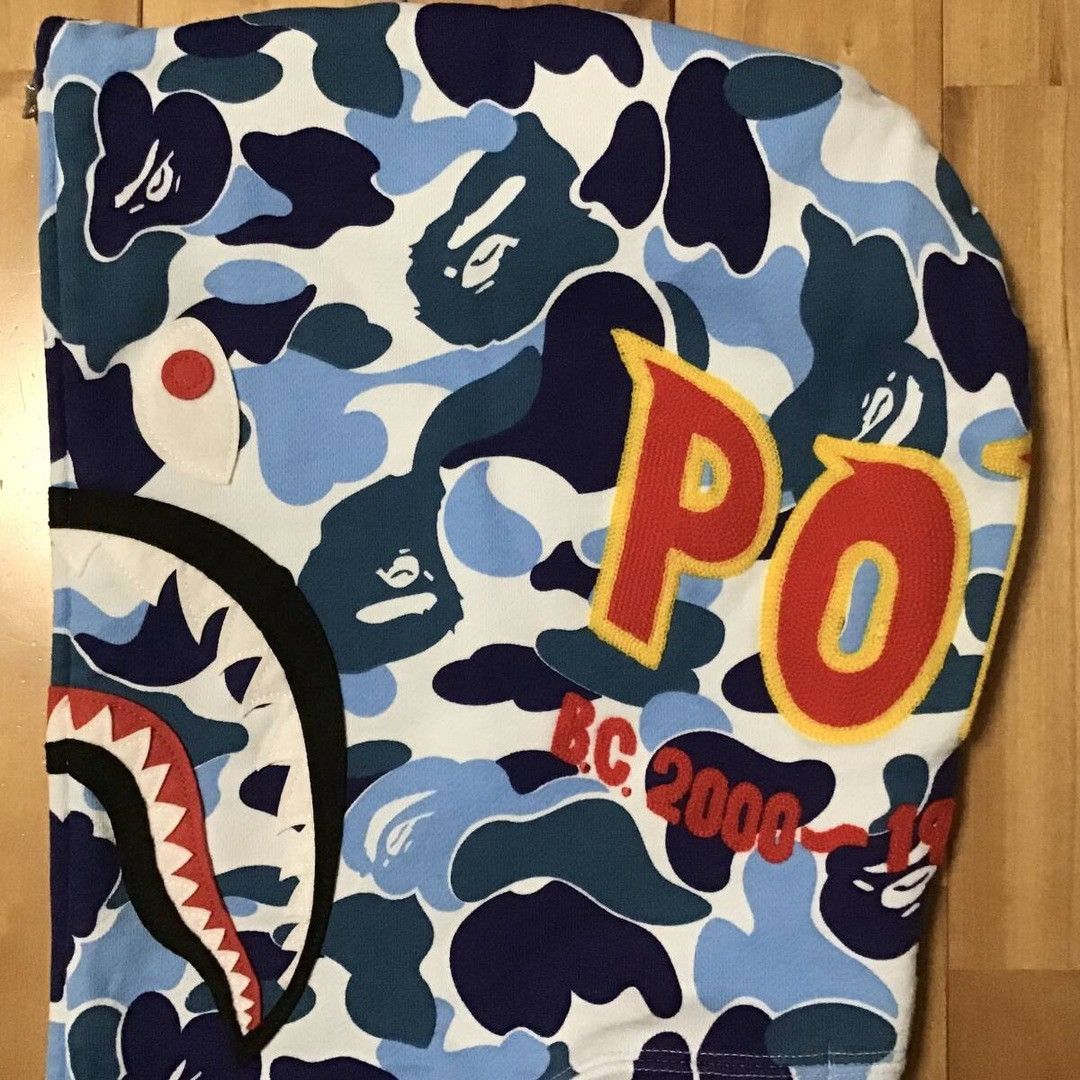 Bape BAPE ABC camo Blue shark full zip hoodie a bathing ape PONR Size US L / EU 52-54 / 3 - 5 Thumbnail