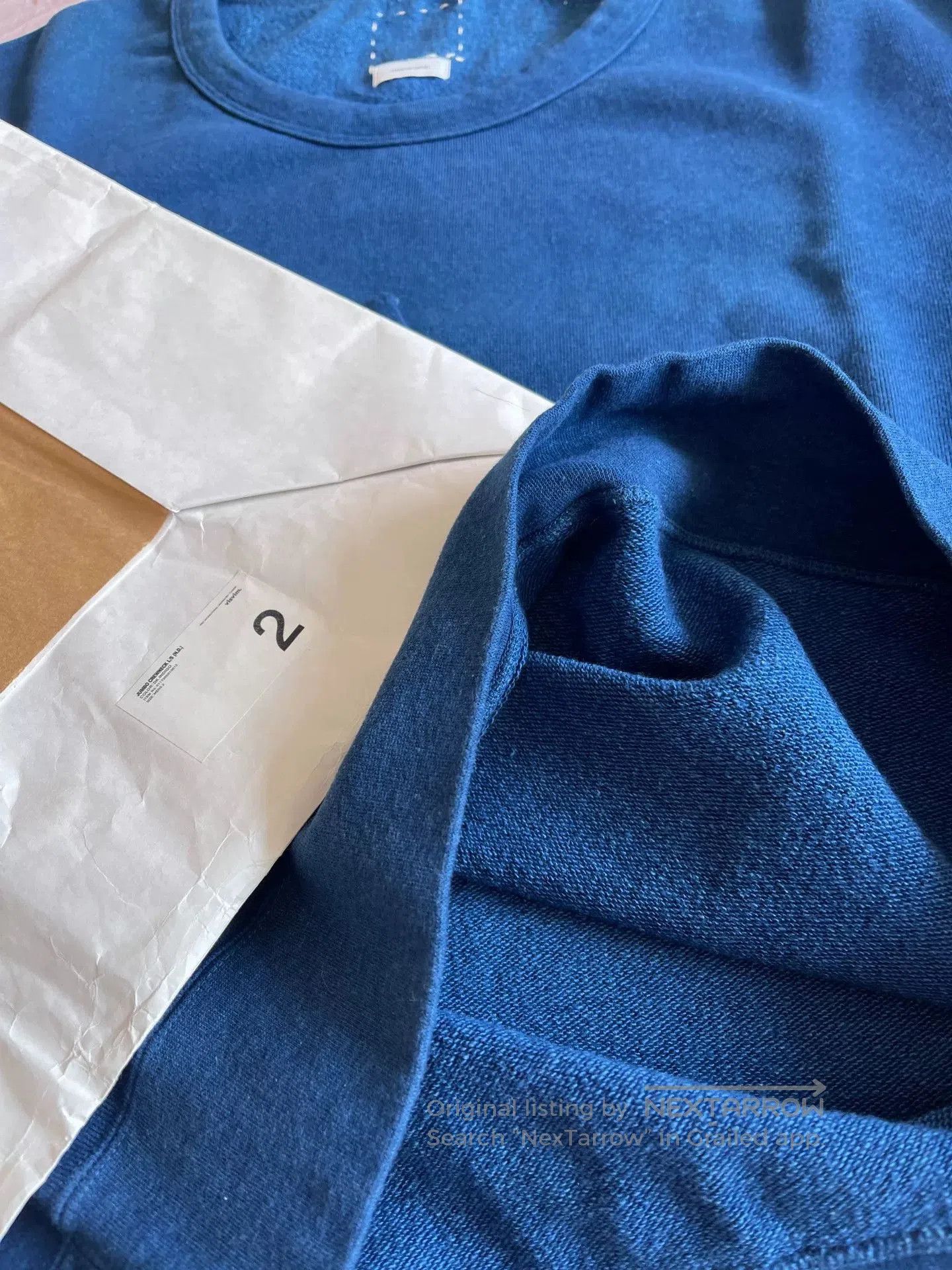 Visvim visvim jumbo indigo sweatshirt. Size US M / EU 48-50 / 2 - 8 Thumbnail