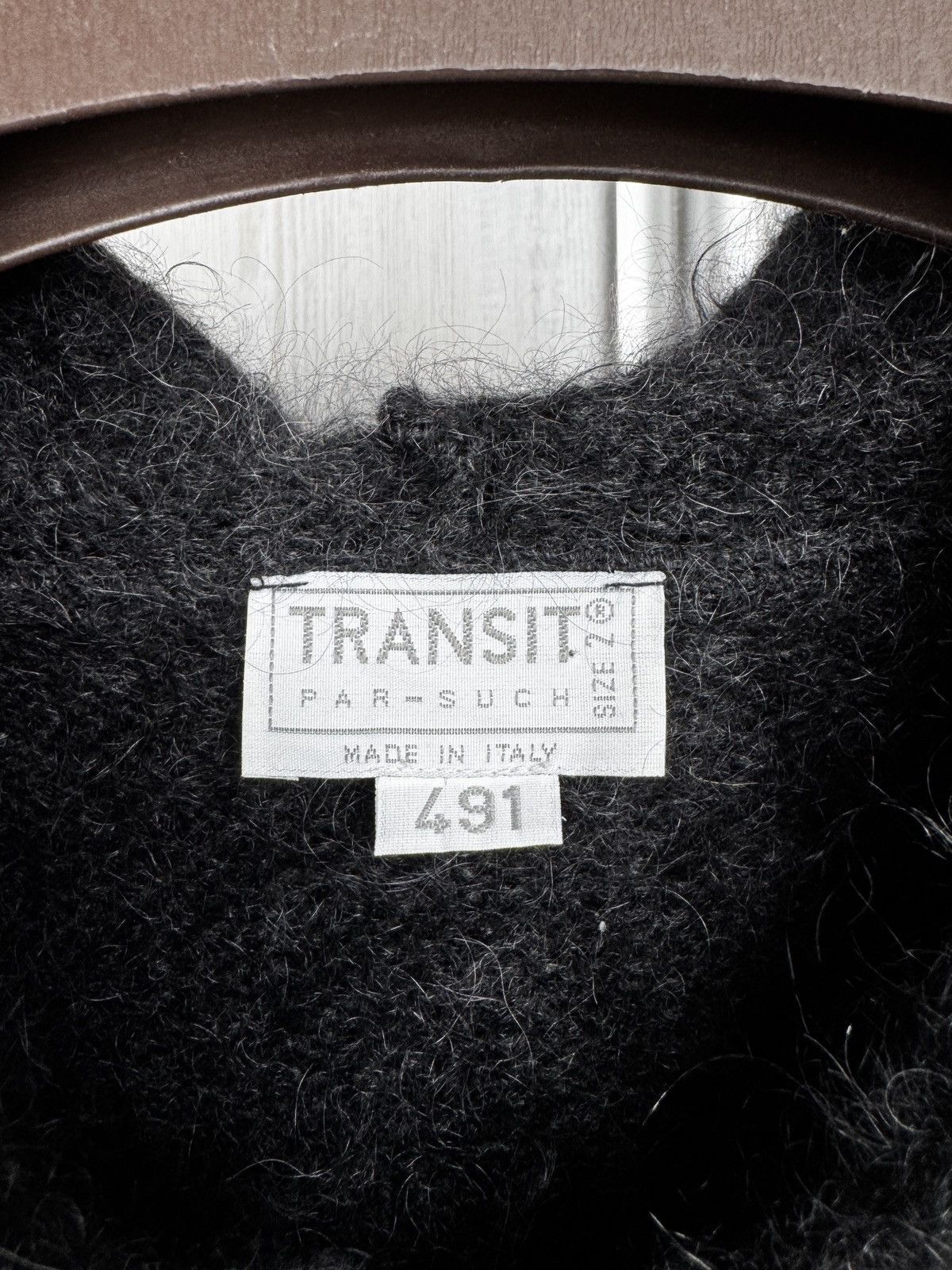 Transit Transit Par-Such Dark Grey Mohair blend full zip hoodie 2 Size M / US 6-8 / IT 42-44 - 10 Thumbnail
