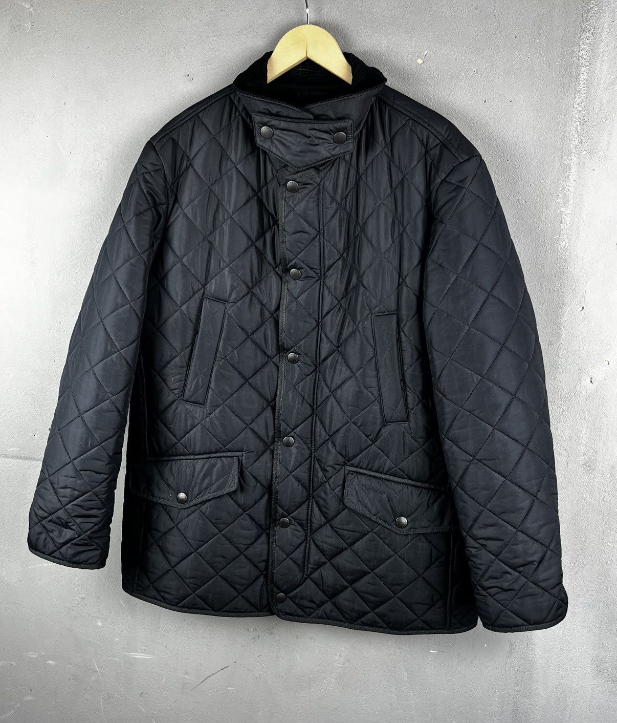 Barbour Men's Barbour Quilted Barden Black Jacket Size US L / EU 52-54 / 3 - 1 Thumbnail