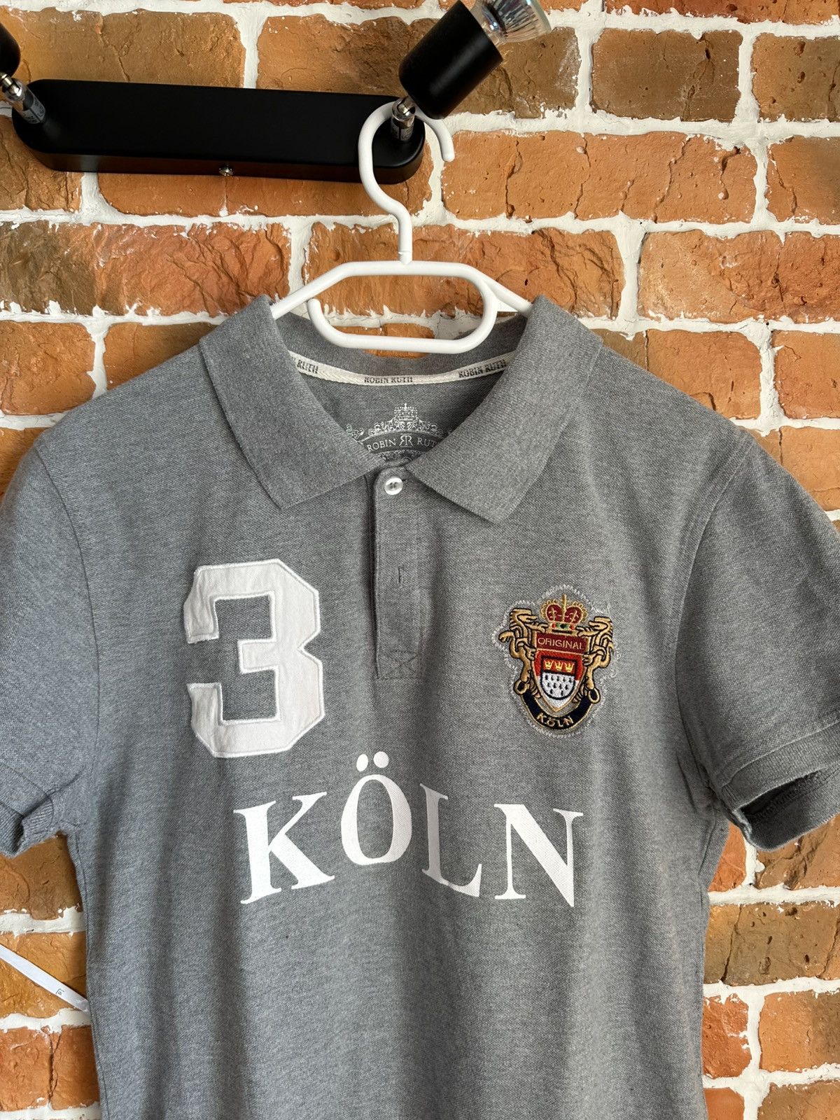 Japanese Brand Vintage Polo RL Style Koln Big Logo Polo T-shirt Size US L / EU 52-54 / 3 - 2 Thumbnail