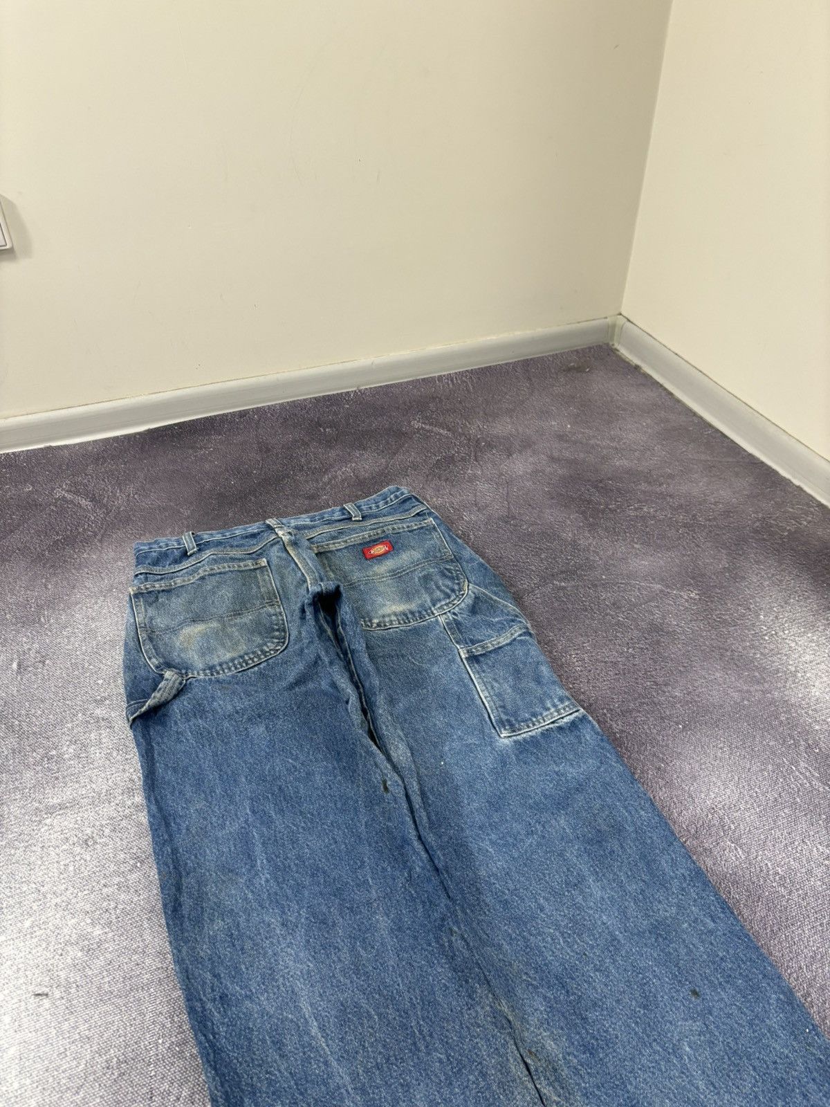 Dickies Vintage Dickies Distressed Denim USA Work Hype Baggy Jeans Size US 32 / EU 48 - 5 Thumbnail