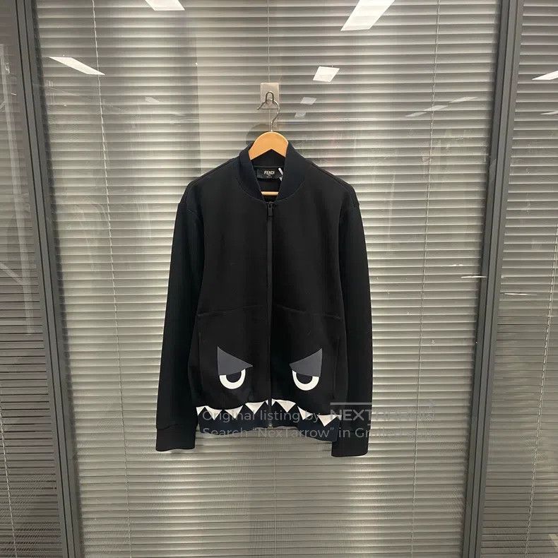 Fendi Fendi Monster Zip Jacket Size US XL / EU 56 / 4 - 1 Thumbnail