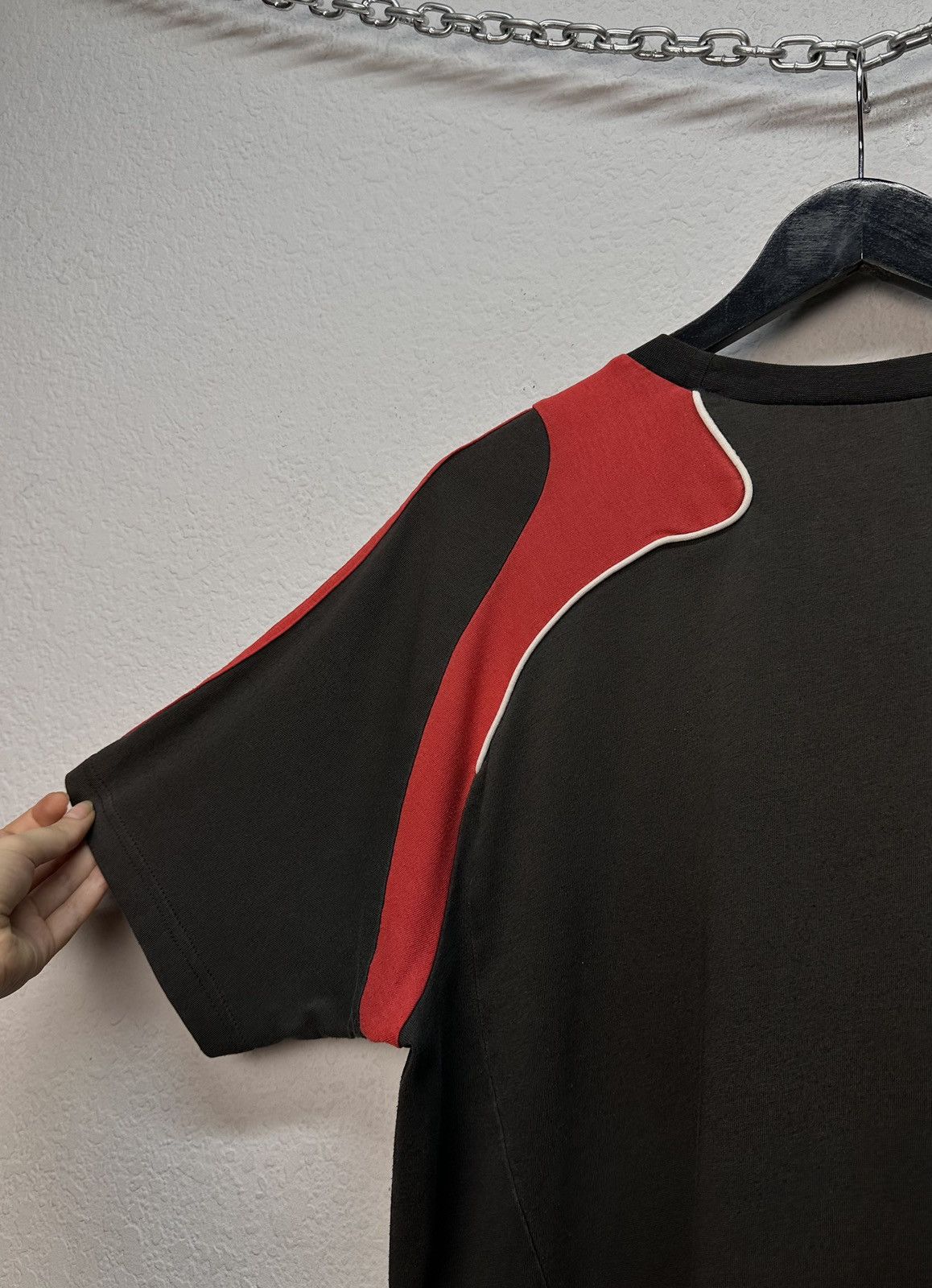 Adidas Vintage Adidas Milan Jersey Black 2008 Italy Rare T-shirt Size US L / EU 52-54 / 3 - 11 Thumbnail