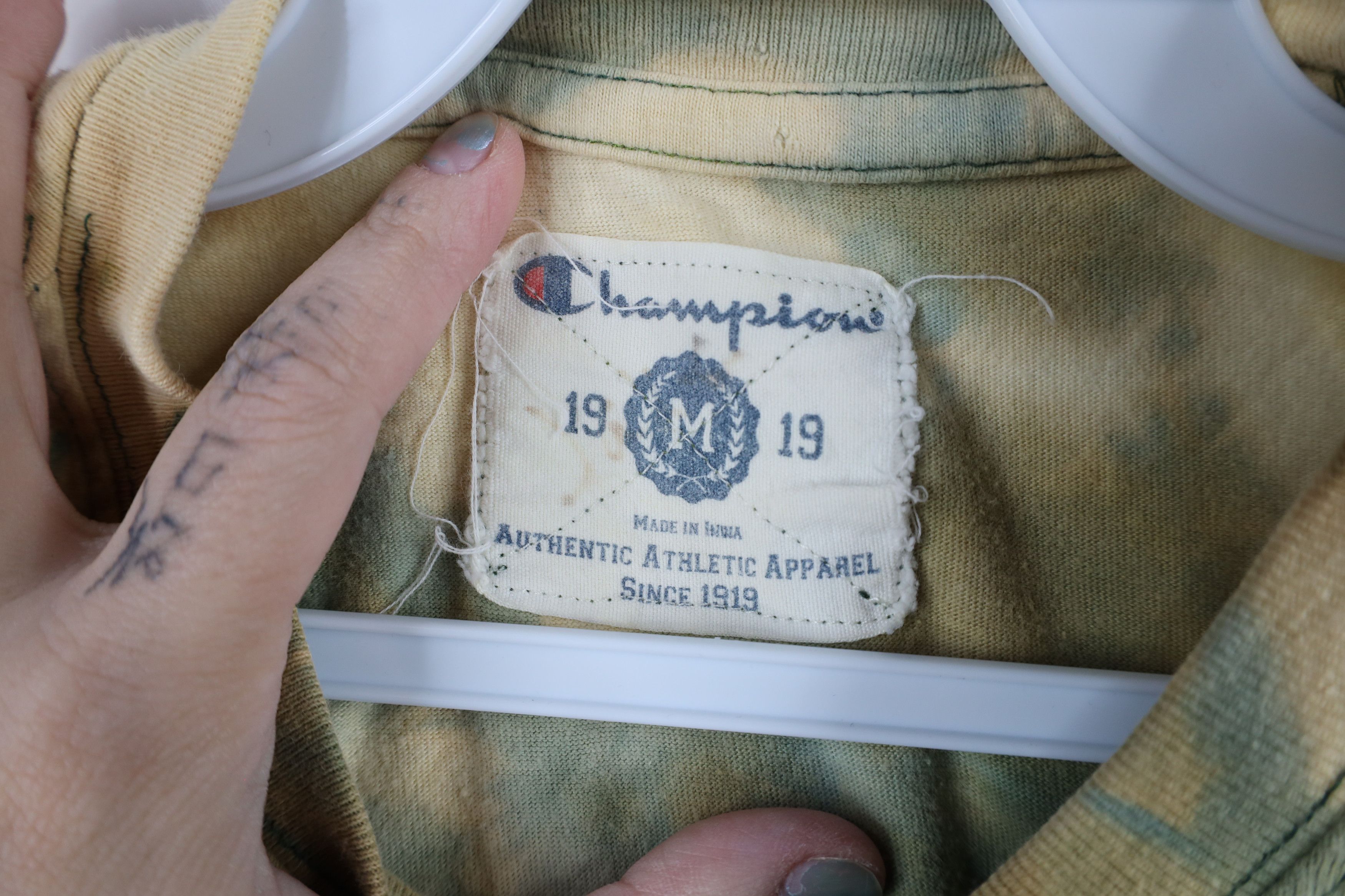 Champion × Vintage Vintage Champion State University Short Sleeve T-Shirt Size US M / EU 48-50 / 2 - 6 Thumbnail