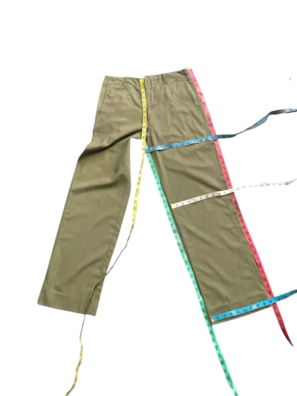 Japanese Brand × Vintage Vintage 1974 Japanese Army Herringbone Trouser Size US 30 / EU 46 - 12 Thumbnail