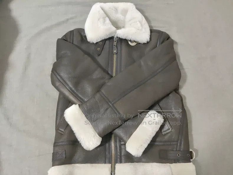 Schott Schott Fur integrated B3 leather jacket Size US S / EU 44-46 / 1 - 1 Thumbnail