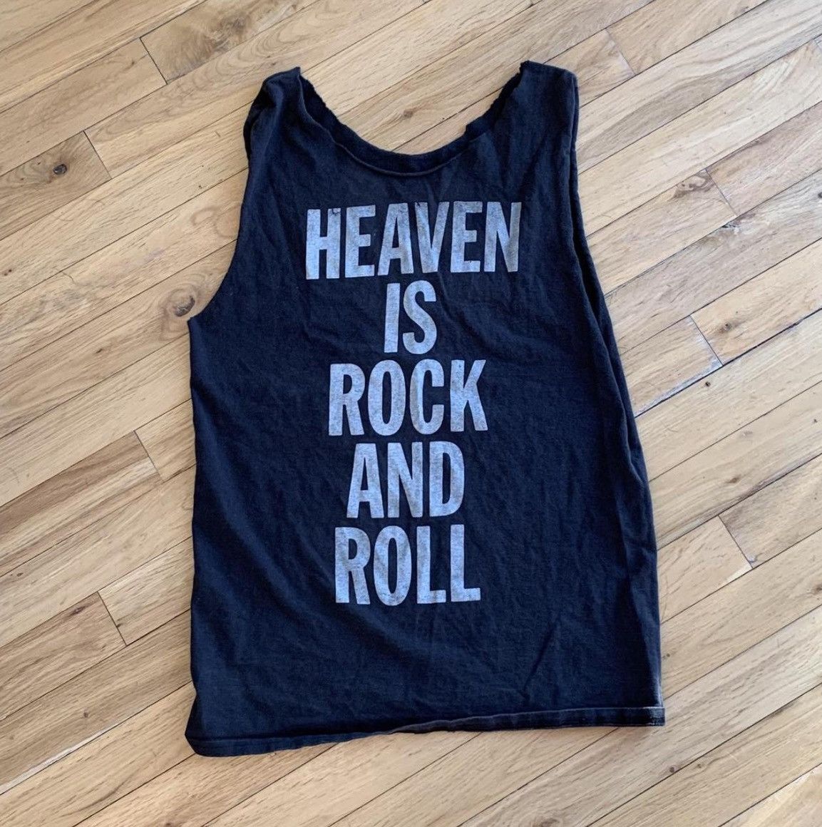 Hysteric Glamour vintage ‘heaven is rock and roll’ tank Size S / US 4 / IT 40 - 1 Thumbnail