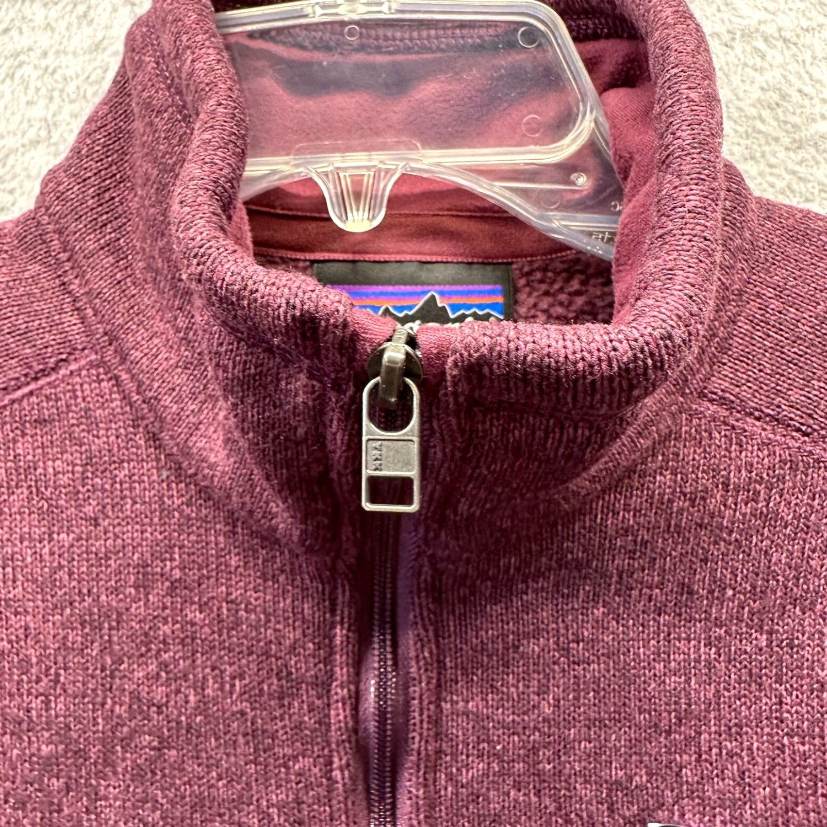 Patagonia Patagonia Sweatshirt Womens XS Red Fleece Pullover Better Sweater 80s 90s Bits & Pockets Mock Neck 1/4 Zip Pullover Size XS / US 0-2 / IT 36-38 - 4 Thumbnail