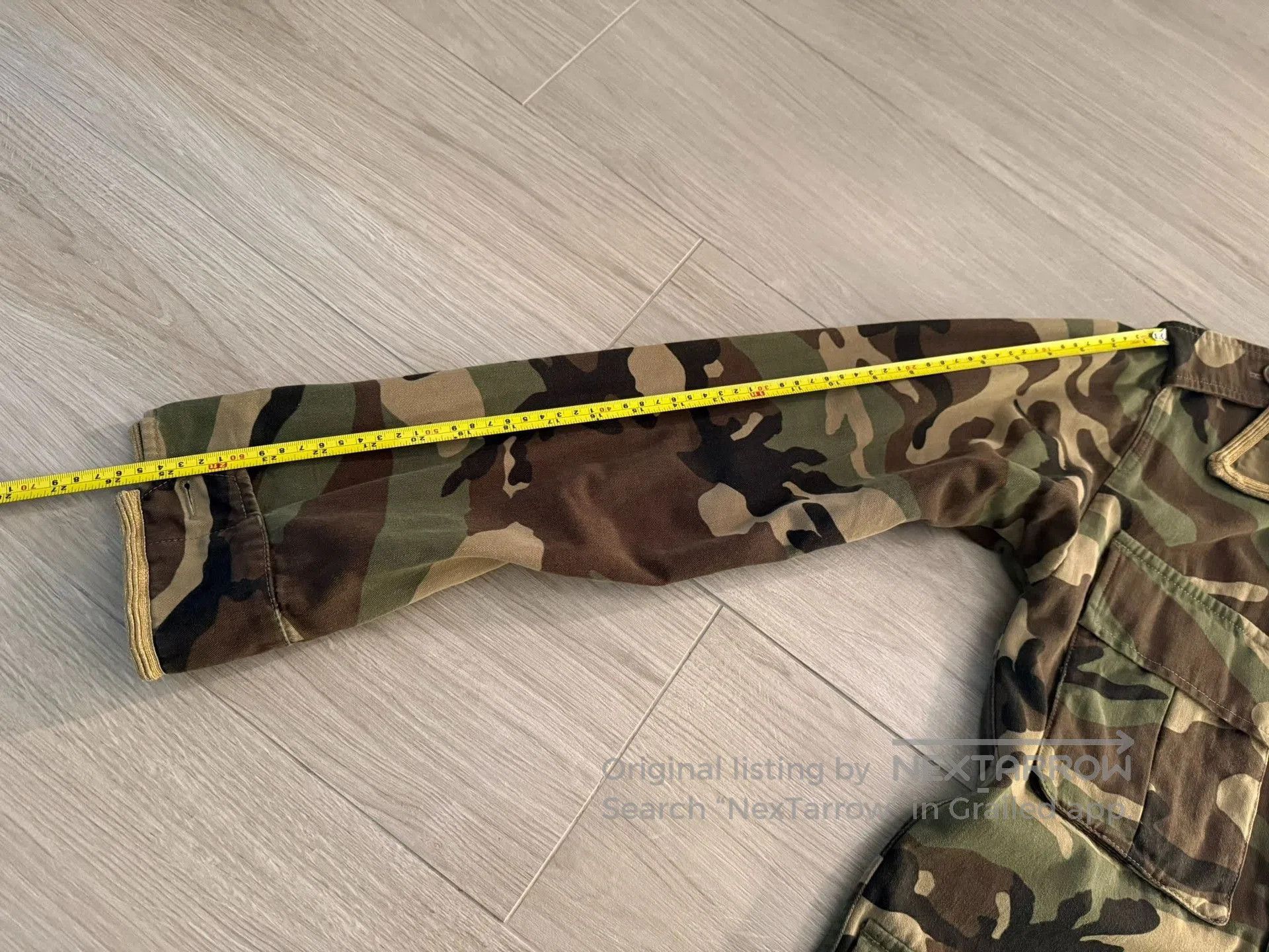 Saint Laurent Paris Saint Laurent Hedi Slimane Camouflage Jacket. Size US S / EU 44-46 / 1 - 4 Thumbnail