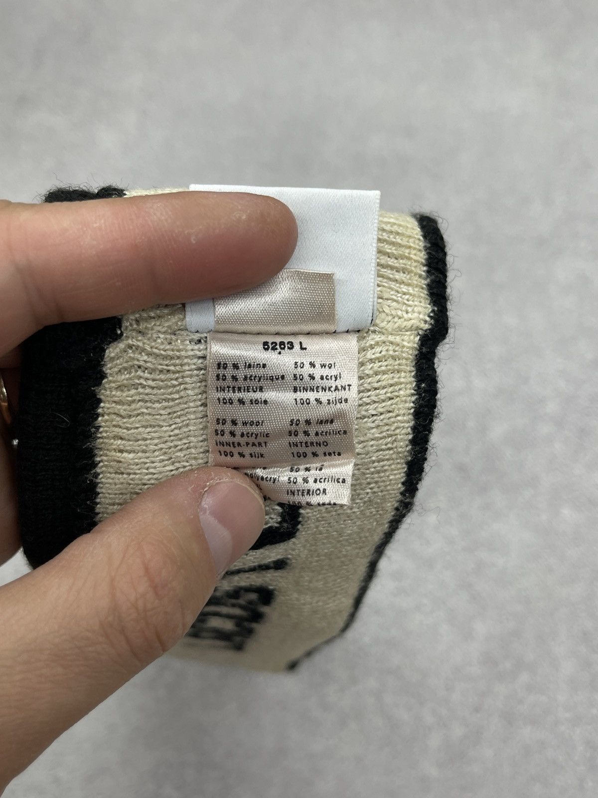 Lacoste Vintage Lacoste Headband Brown Size ONE SIZE - 8 Thumbnail