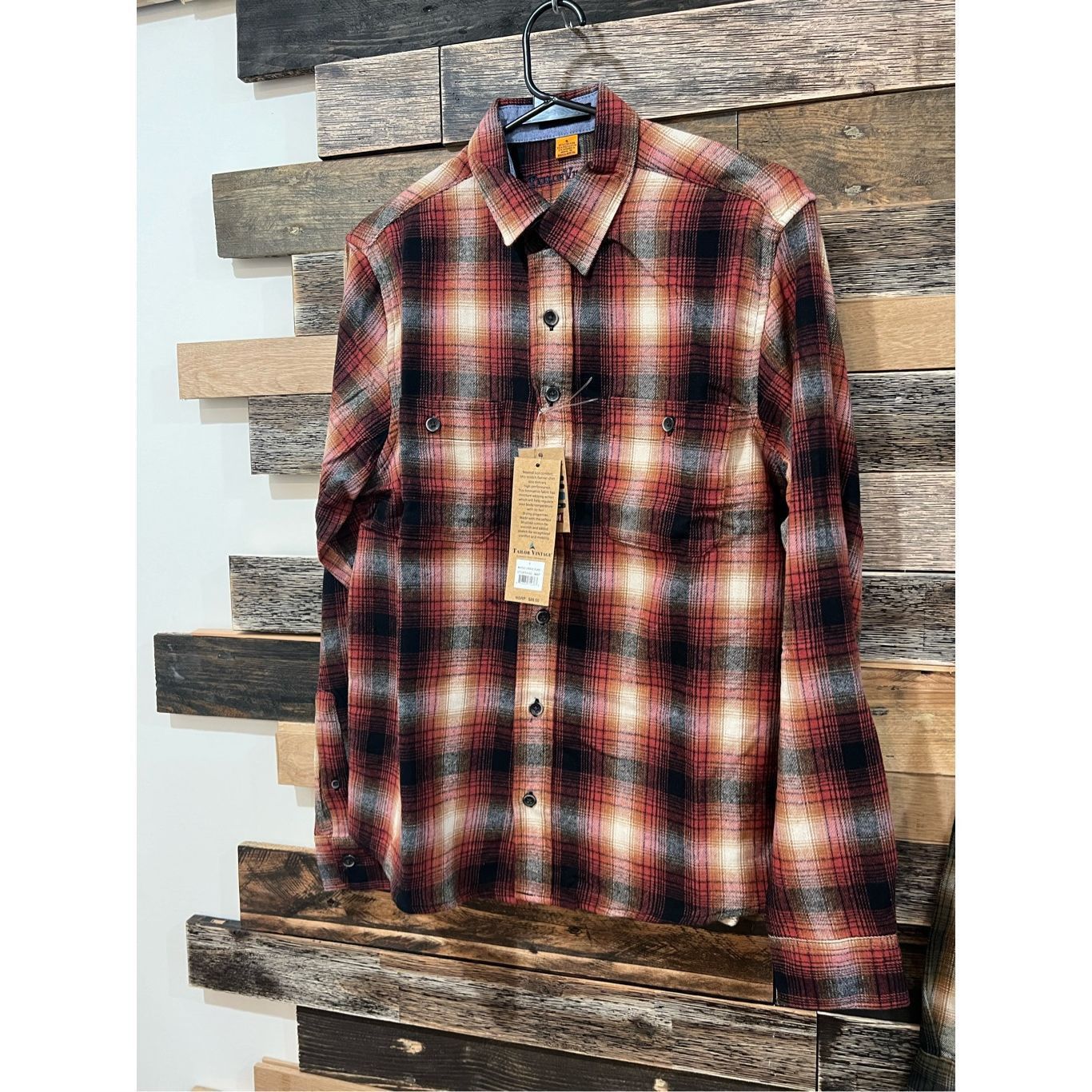 Other Tailor Vintage NWT Maple Lodge Plaid Long Sleeve Men’s Butto Size US S / EU 44-46 / 1 - 1 Thumbnail