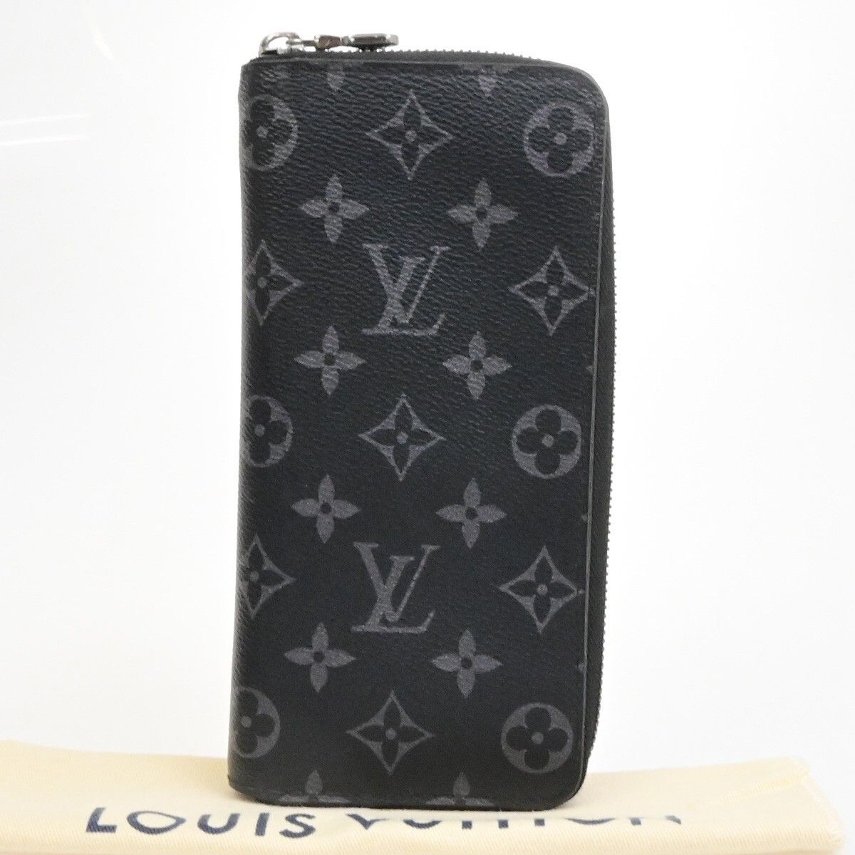 Louis Vuitton Louis Vuitton Zippy Wallet Vertical Monogram Shadow Leather Size ONE SIZE - 1 Thumbnail