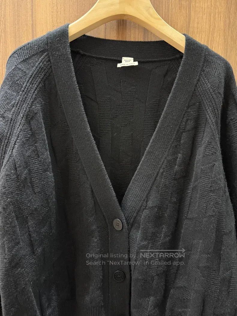 Hermes Hermes Black knitted cardigan Size S / US 4 / IT 40 - 3 Thumbnail