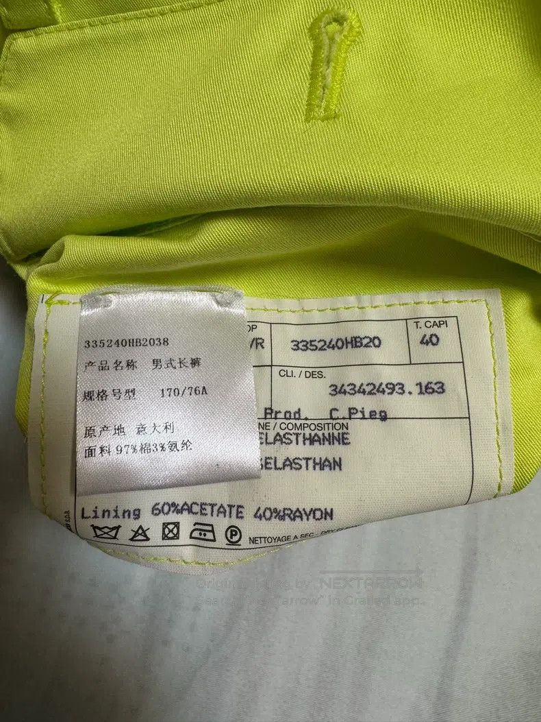 Hermes Hermes Casual pants, unique design on back pockets Size US 38 / EU 54 - 7 Thumbnail