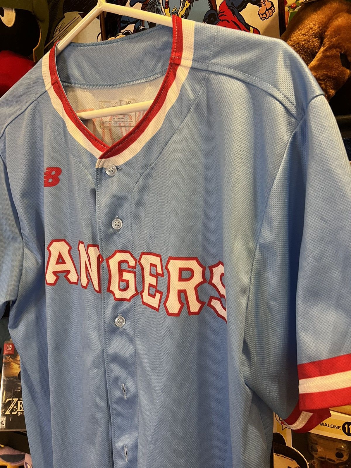 MLB × New Balance New Balance Texas Rangers 00 Davies Baseball Jersey Size US L / EU 52-54 / 3 - 4 Thumbnail