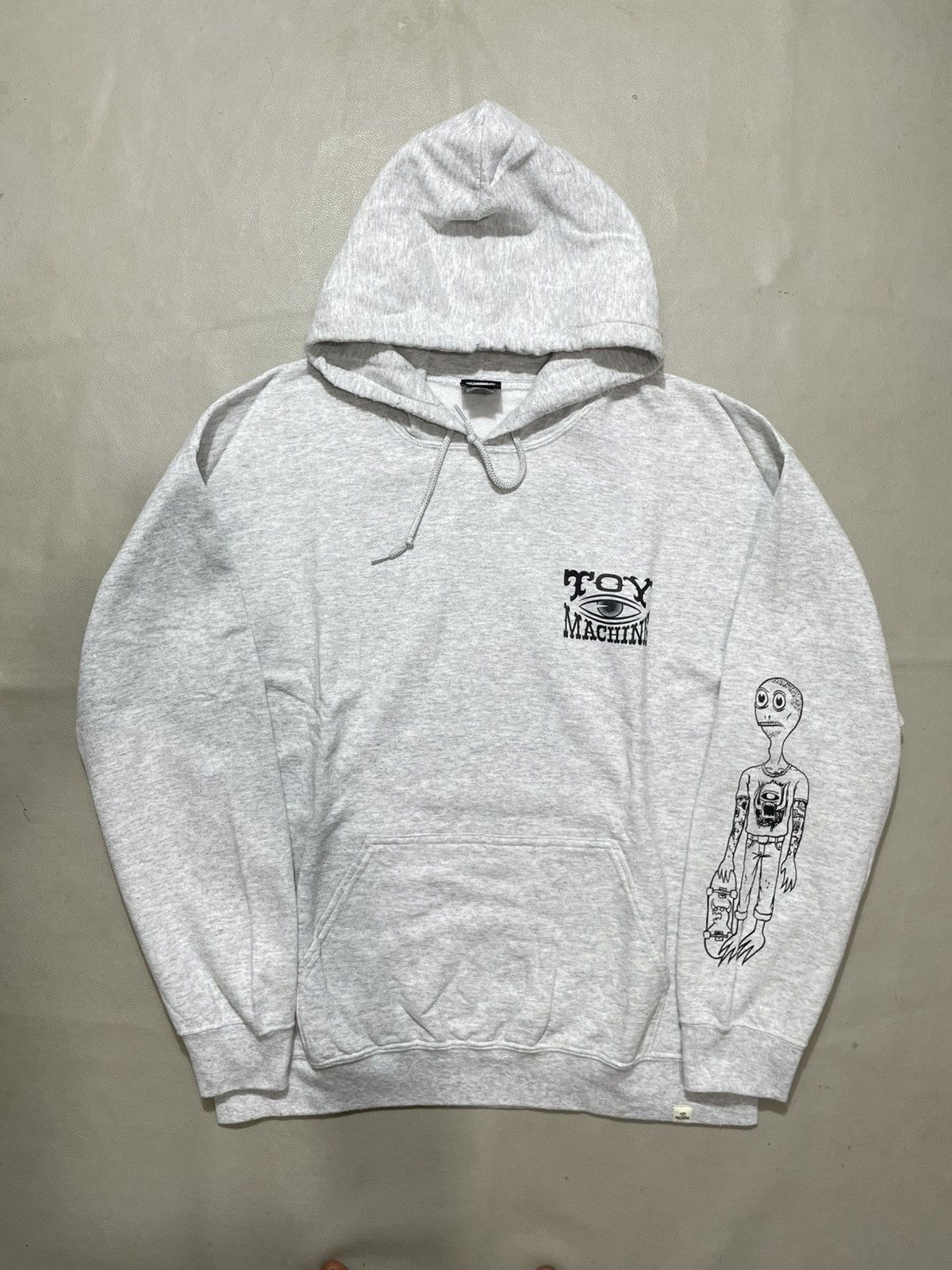 RARE Toy Machine Bloodsucking Skate Gang Hoodie Eye logo