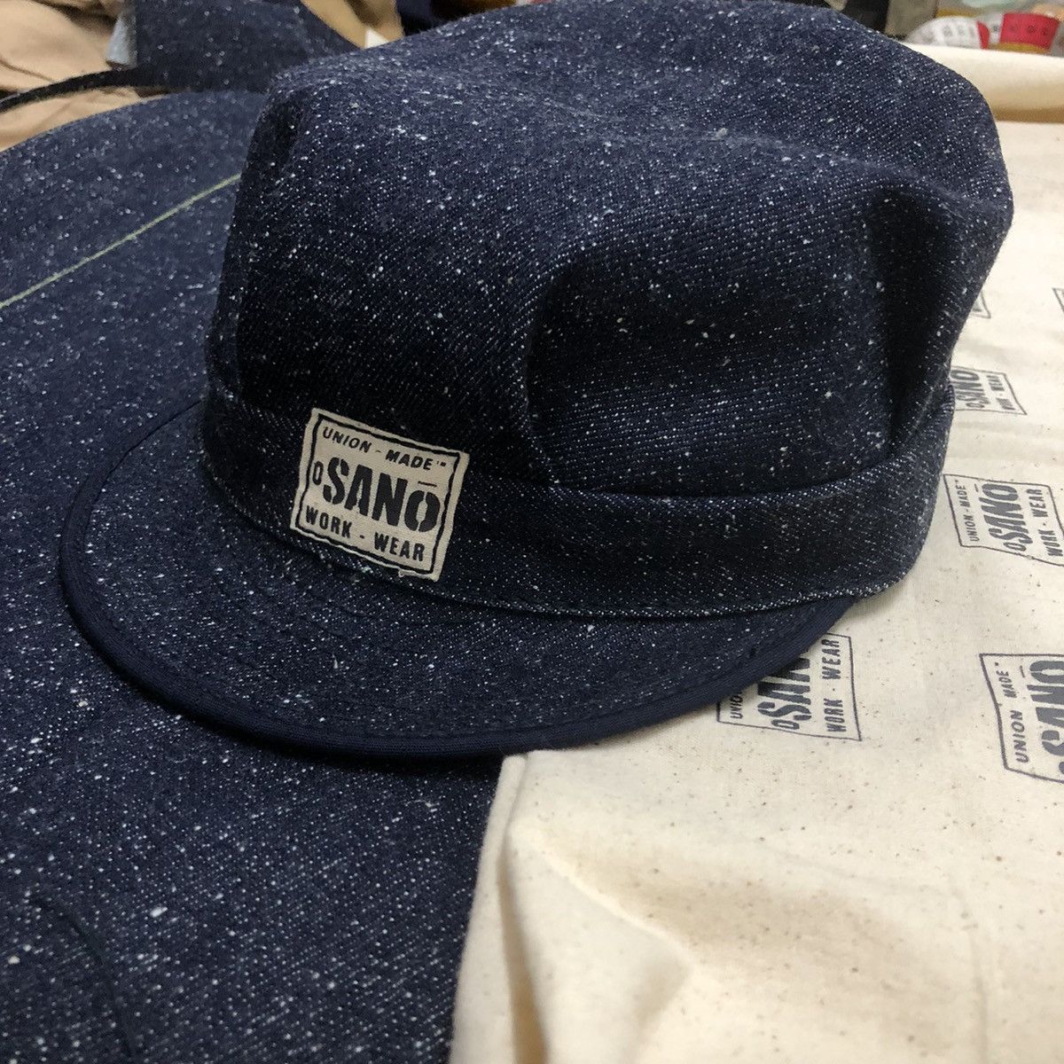 Other oSANŌ™ selvedge mechanic cap Size ONE SIZE - 1 Thumbnail