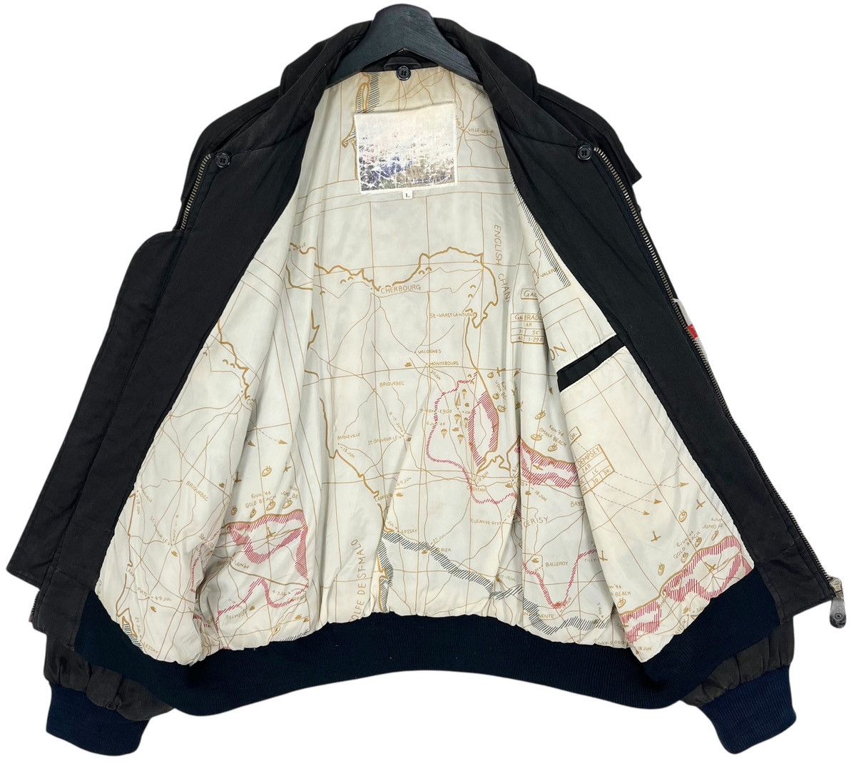 Vintage Vintage US Airborne Division Bomber Jacket Size US L / EU 52-54 / 3 - 8 Thumbnail