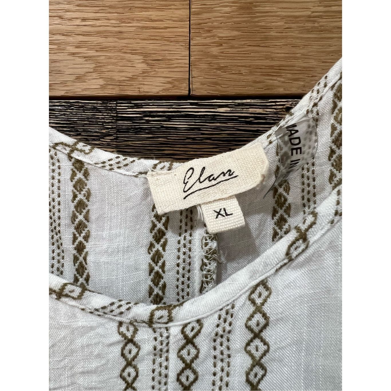 ELAN Elan midi dress cover up adjustable strap sz XL Size XL / US 12-14 / IT 48-50 - 3 Thumbnail