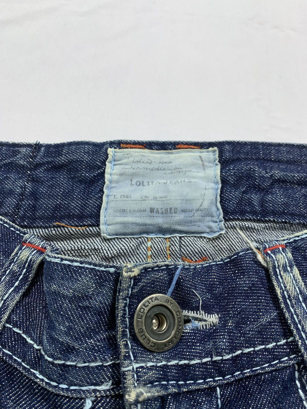 Tornado Mart Sick Lolita Washed Flared Jeans Denim pants Like Tornado Size US 30 / EU 46 - 4 Thumbnail