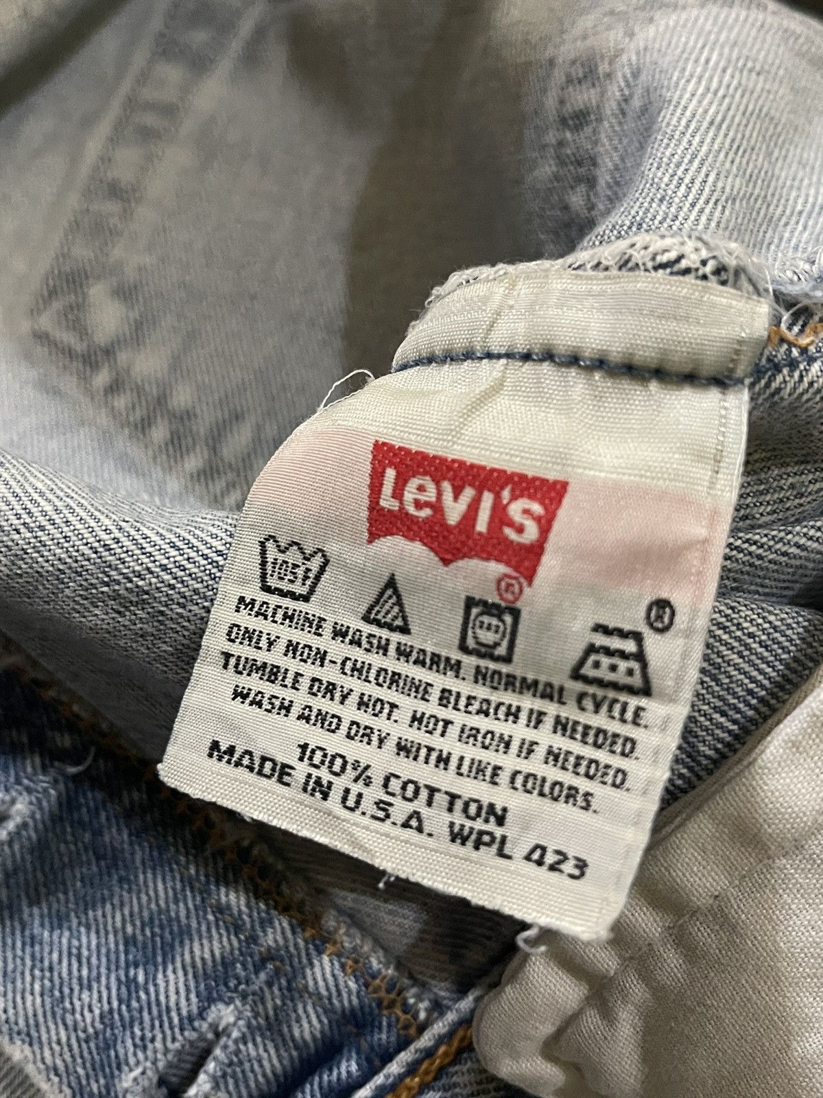 Levi's Vintage Clothing Vintage 00s Levis 501 Denim Shorts / Vintage Levis 501 Size US 34 / EU 50 - 8 Thumbnail