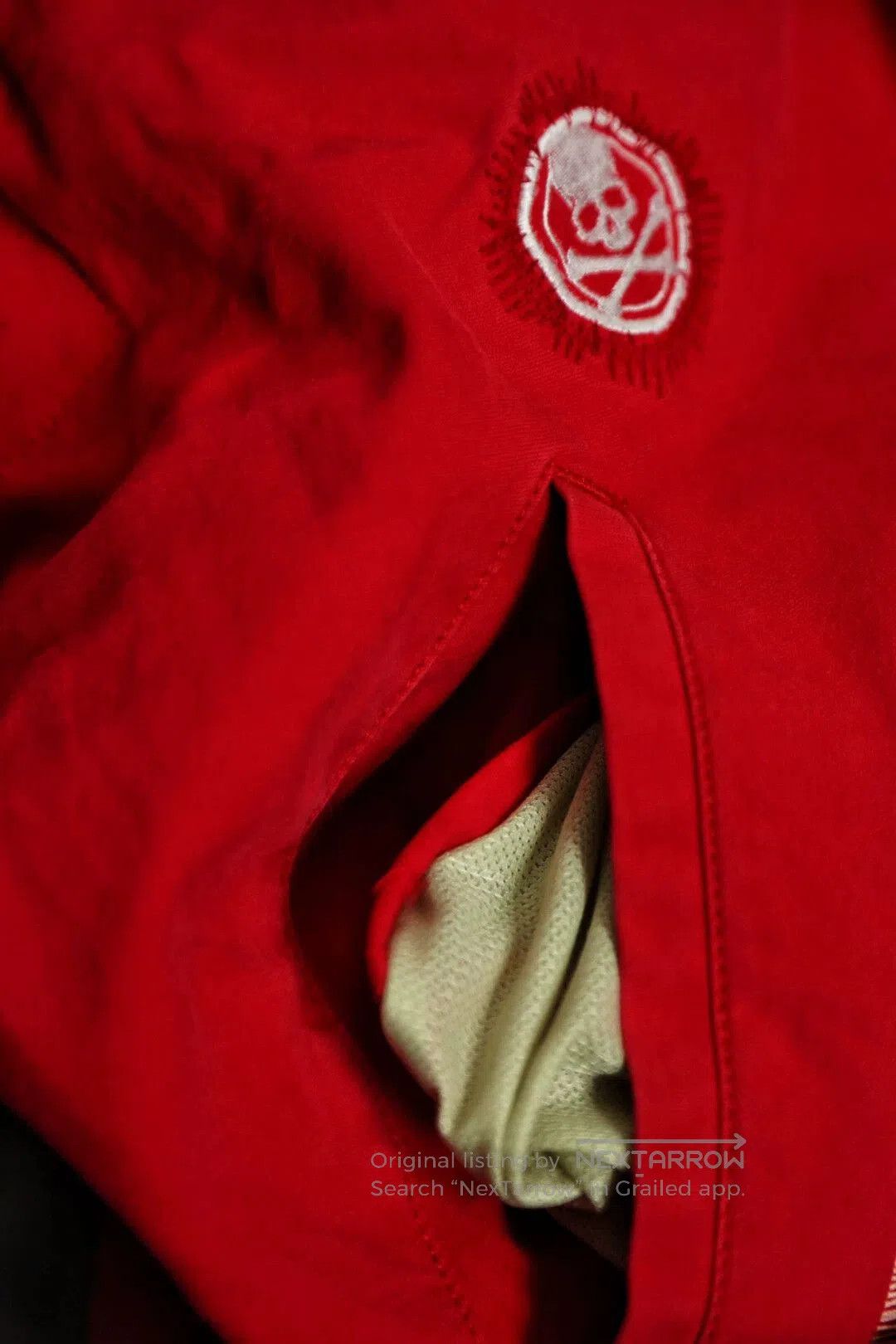Mastermind Japan Red Graphic Print Light Jacket Size M. Size US M / EU 48-50 / 2 - 6 Thumbnail