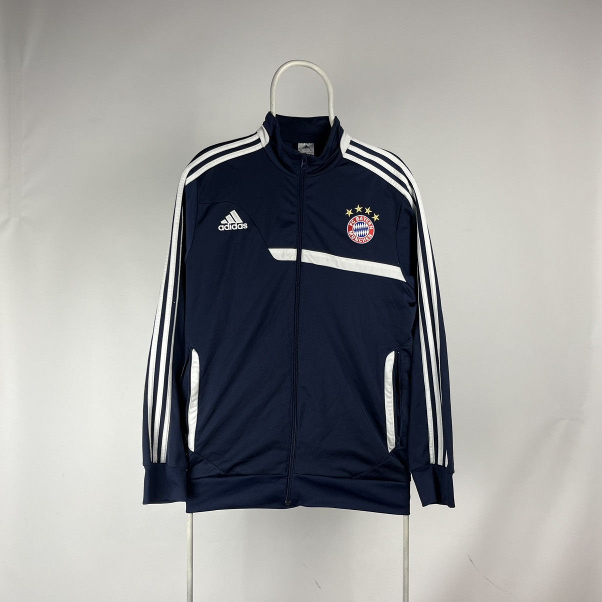 Adidas BAYERN MUNICH München ZIP Track Jacket ADIDAS 2013-2014 Size US XL / EU 56 / 4 - 1 Thumbnail
