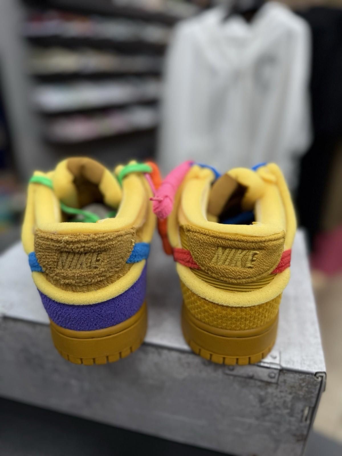 Nike Size 9.5 Cactus Plant Flea Market x Dunk Swamp Sponge Purple Size US 9.5 / EU 42-43 - 5 Thumbnail