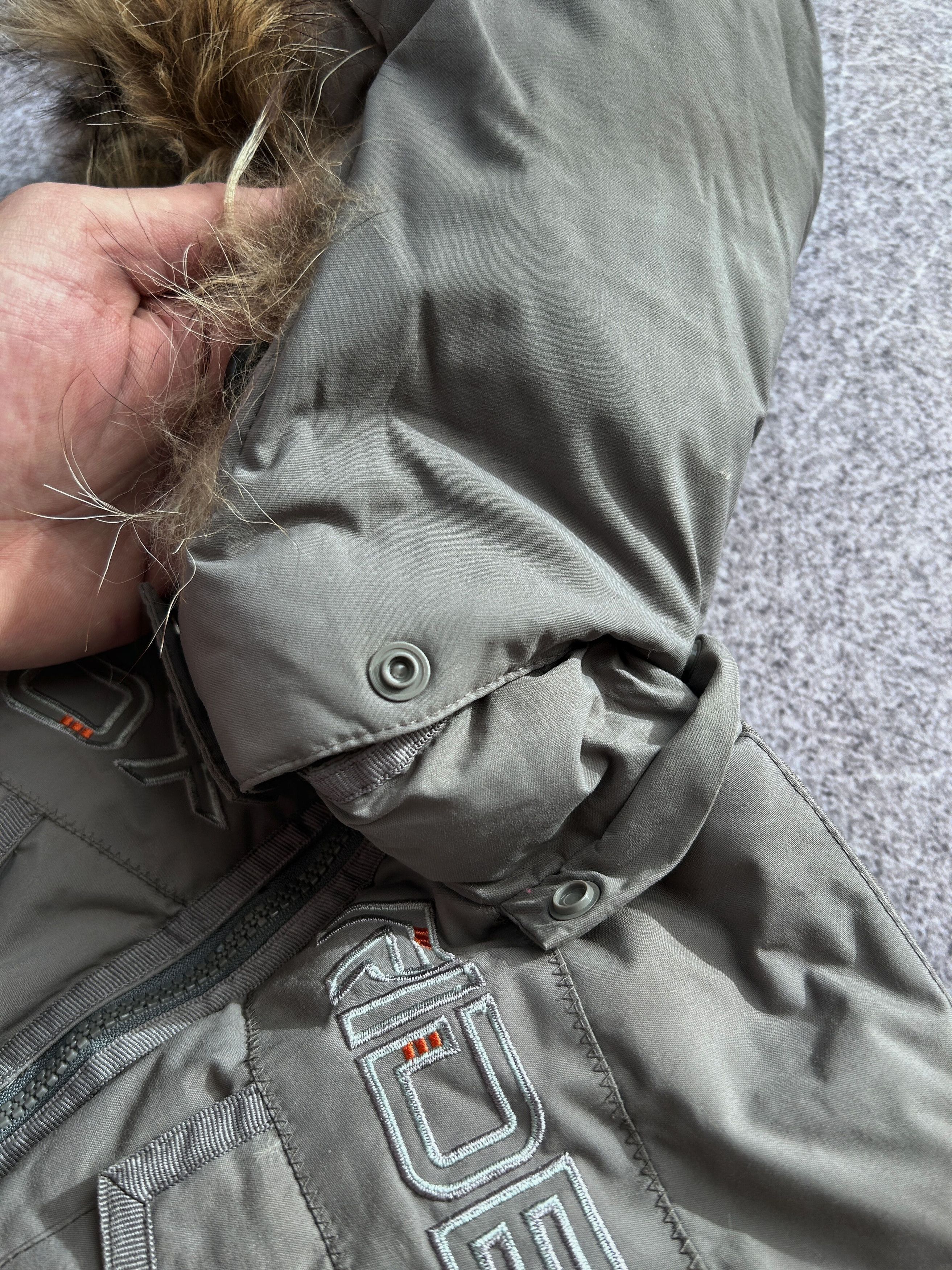 Other Fur Hood Bomber Jacket Y2K Techwear Puffer Geox Style Size US S / EU 44-46 / 1 - 11 Thumbnail