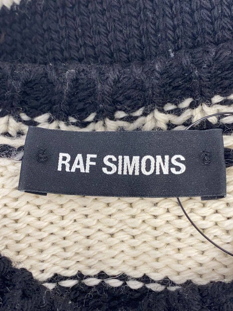 Raf Simons Striped Cropped Wool Knit Sweater Size US XS / EU 42 / 0 - 4 Thumbnail