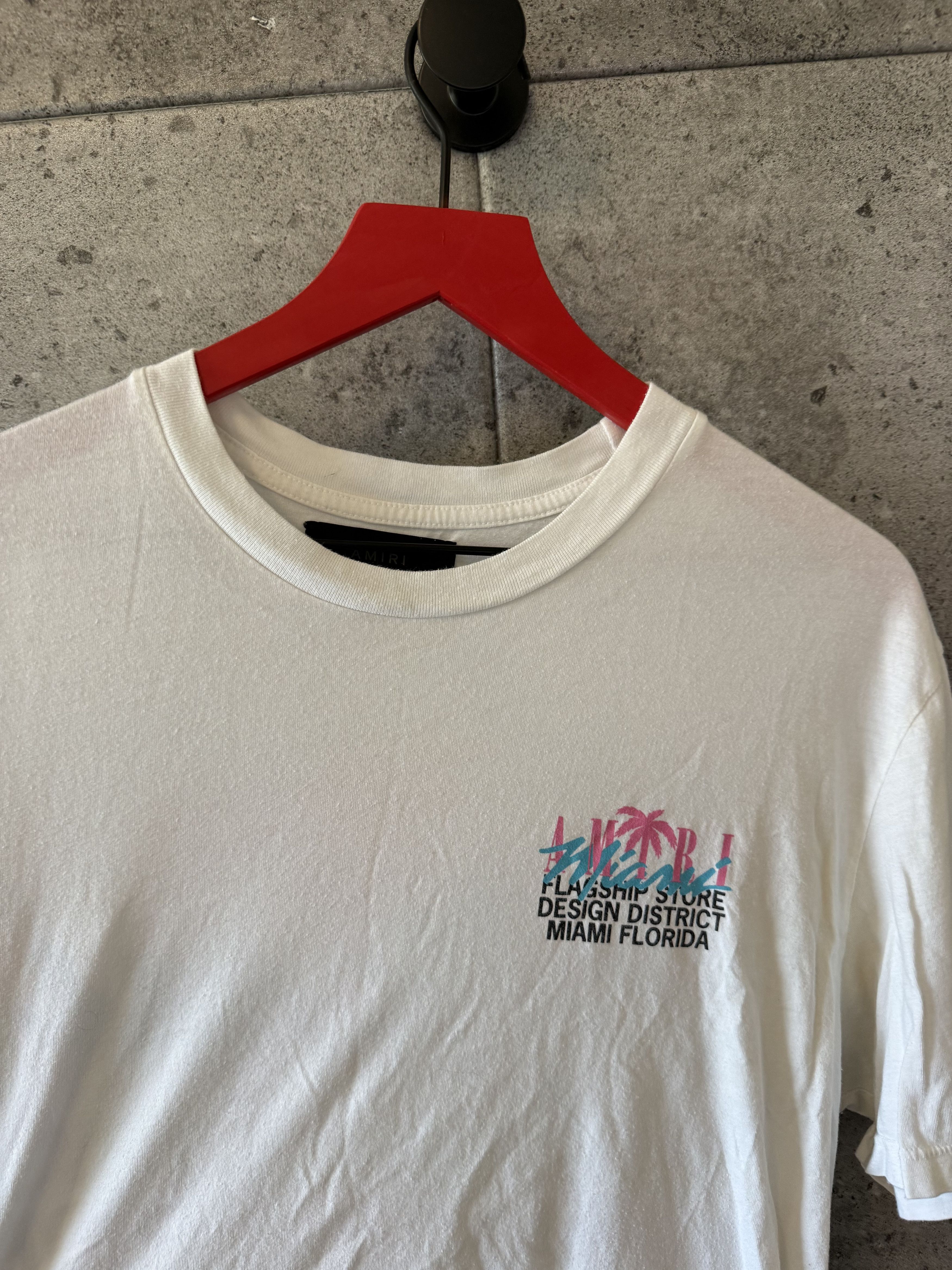 Amiri Amiri miami design district flagship store t shirt Size US M / EU 48-50 / 2 - 3 Thumbnail