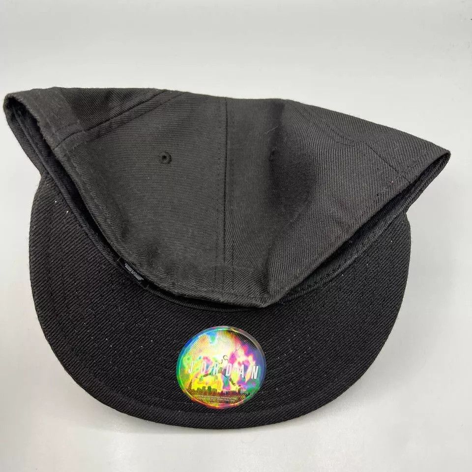 New Era Air Jordan Hat Men Embroidered Logo Fifty New Era Fitted Cap Size ONE SIZE - 7 Thumbnail