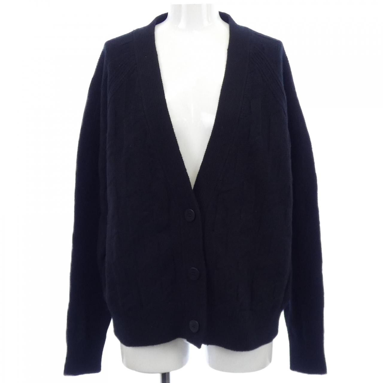 Hermes Hermes Hermès Cardigan Wool Cardigan Textile Tops DUTY FREE for USA Size ONE SIZE - 1 Thumbnail